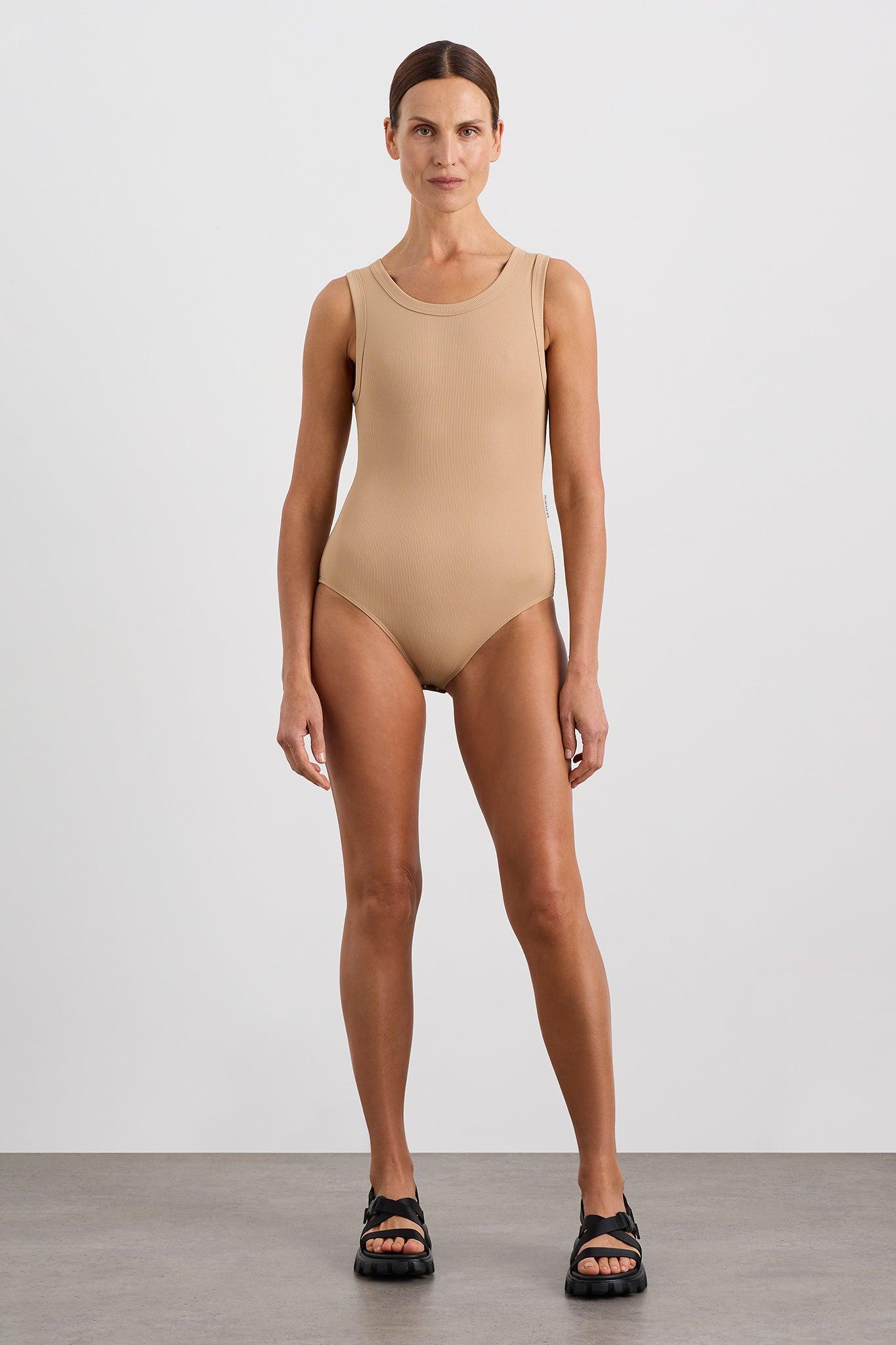 Ribbed Racer Bodysuit 810 Product Image