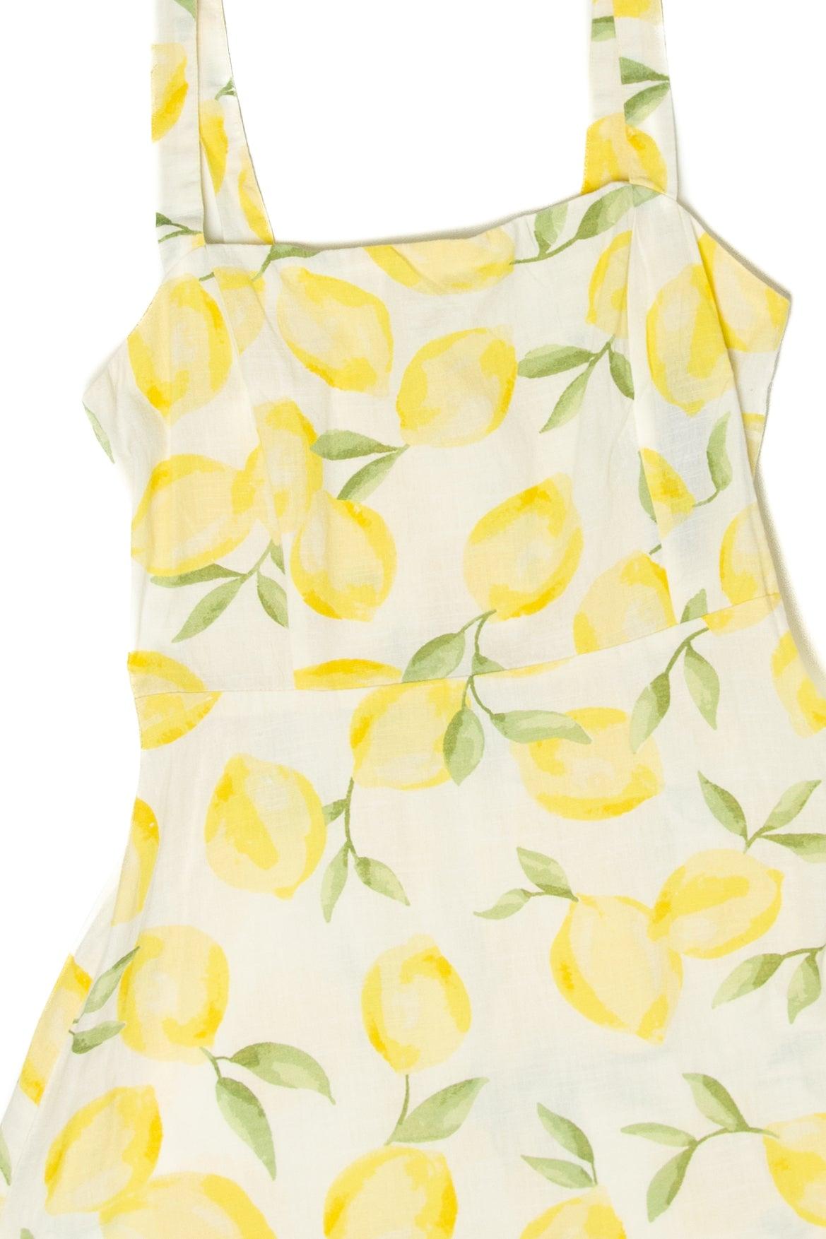 Lemon Mini Dress Product Image