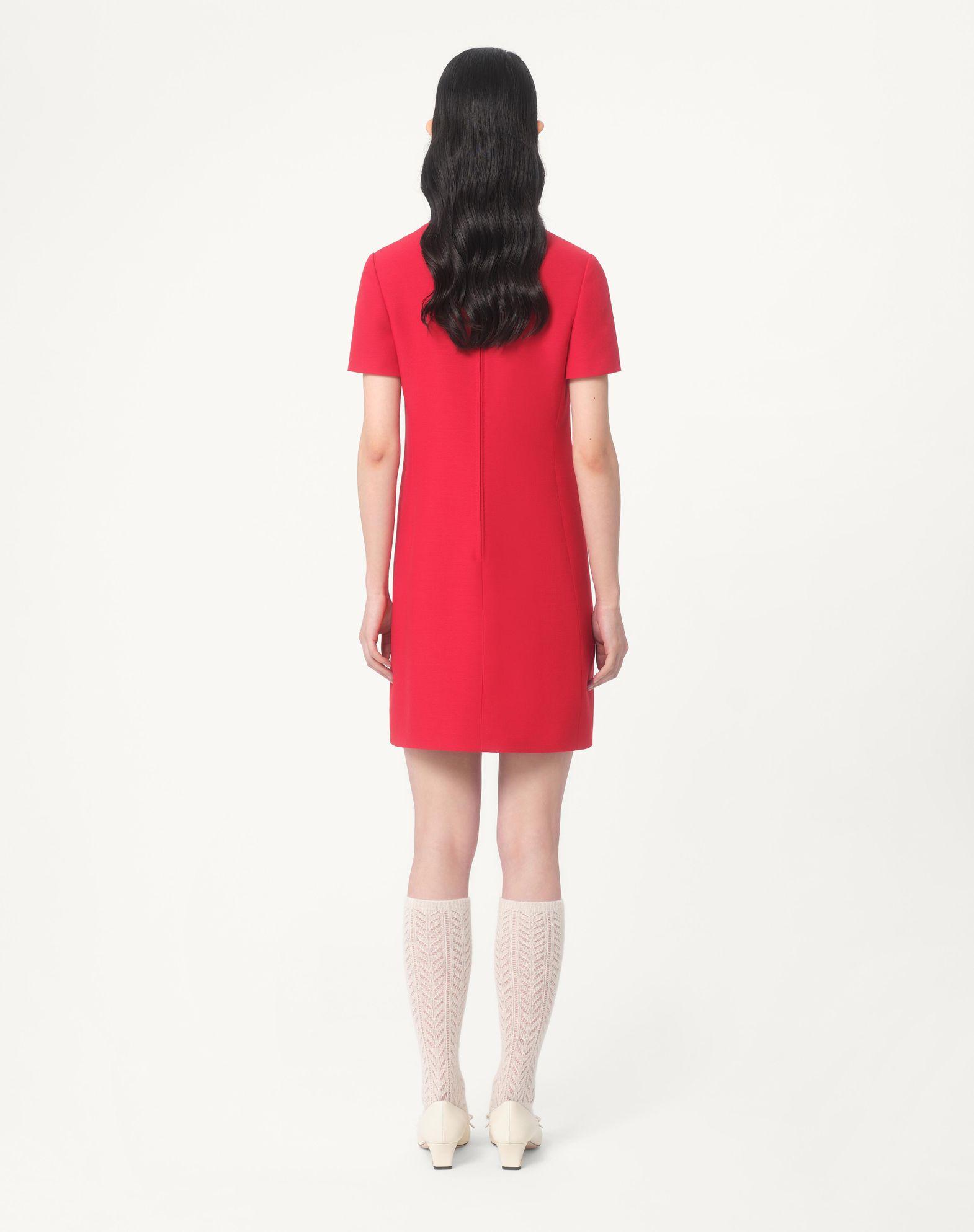 Crepe Couture Short Dress  Product Image