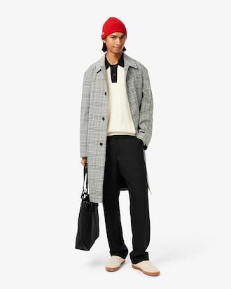 Rib Knit Brushed Wool Beanie Product Image