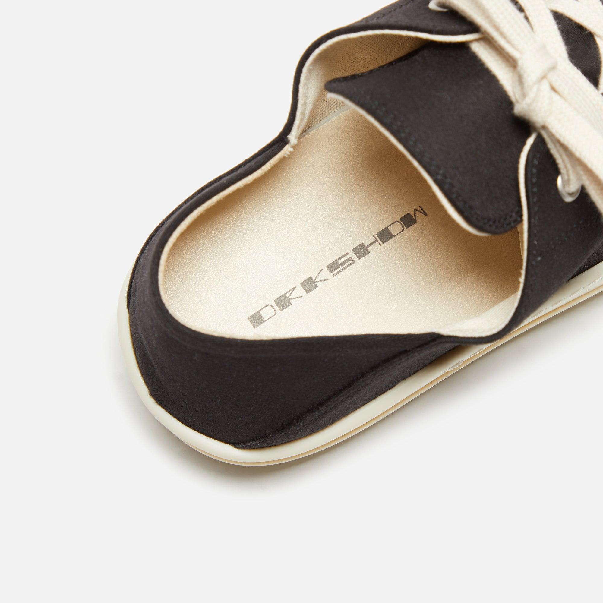 Rick Owens WMNS DRKSHDW Slip On - Black / Milk / Milk Male Product Image