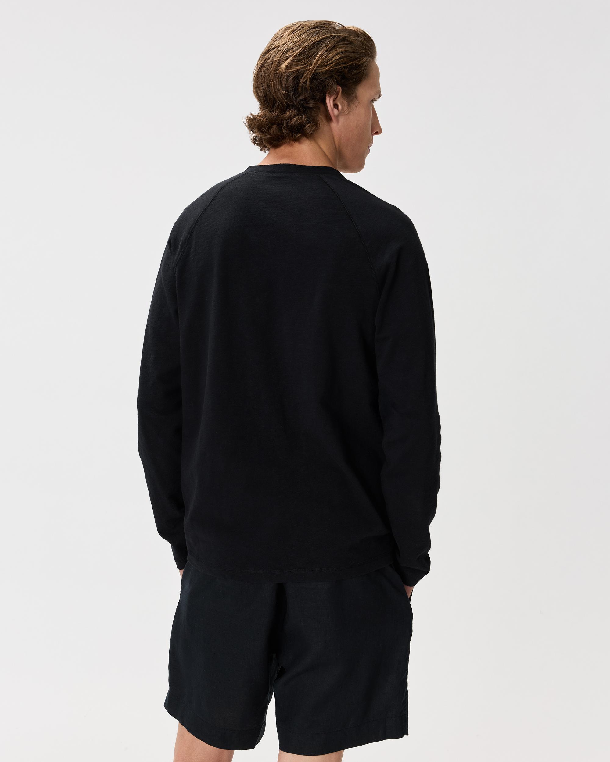 Quince | Men's Slub Long Sleeve Henley Organic Cotton Product Image