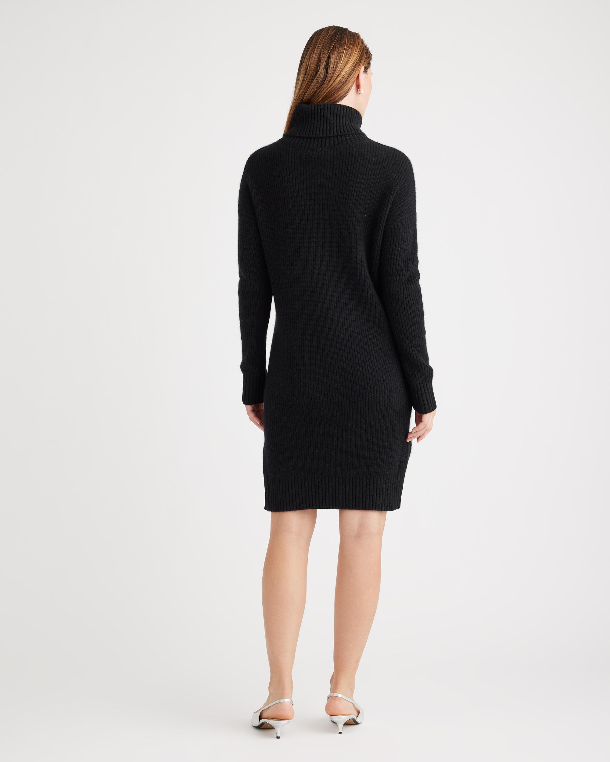 Quince | Women's Mongolian Cashmere Fisherman Maternity Sweater Dress Product Image