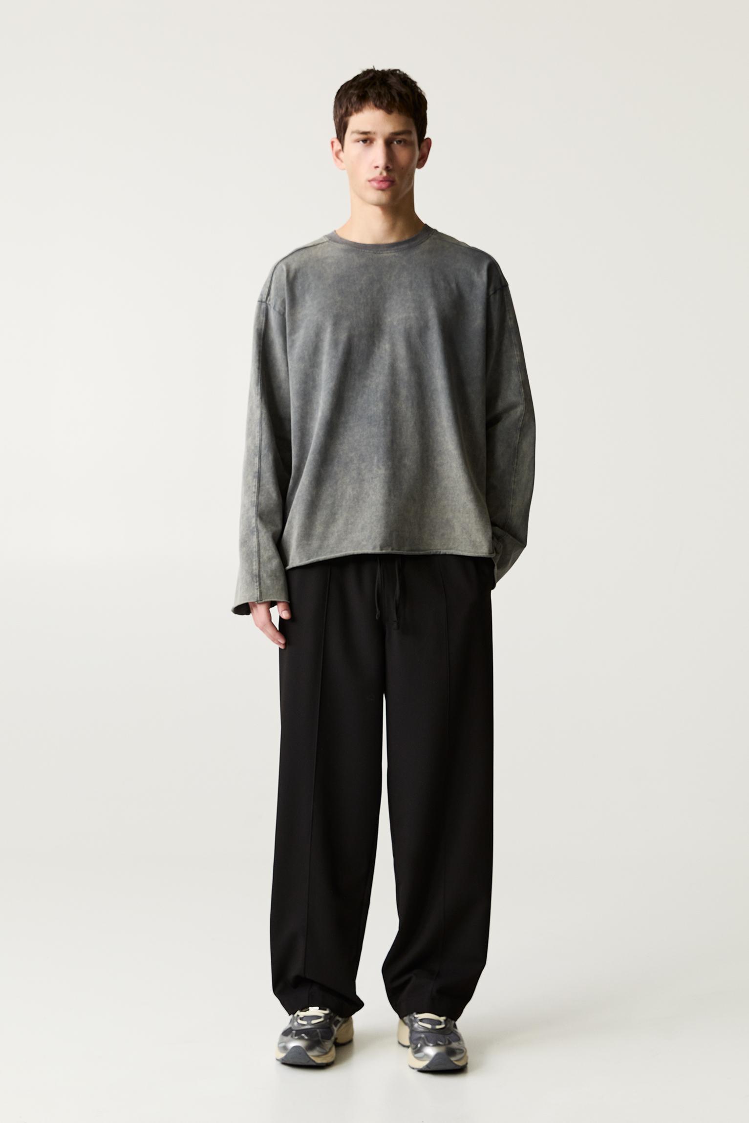 Tailored stretch sweatpants Product Image