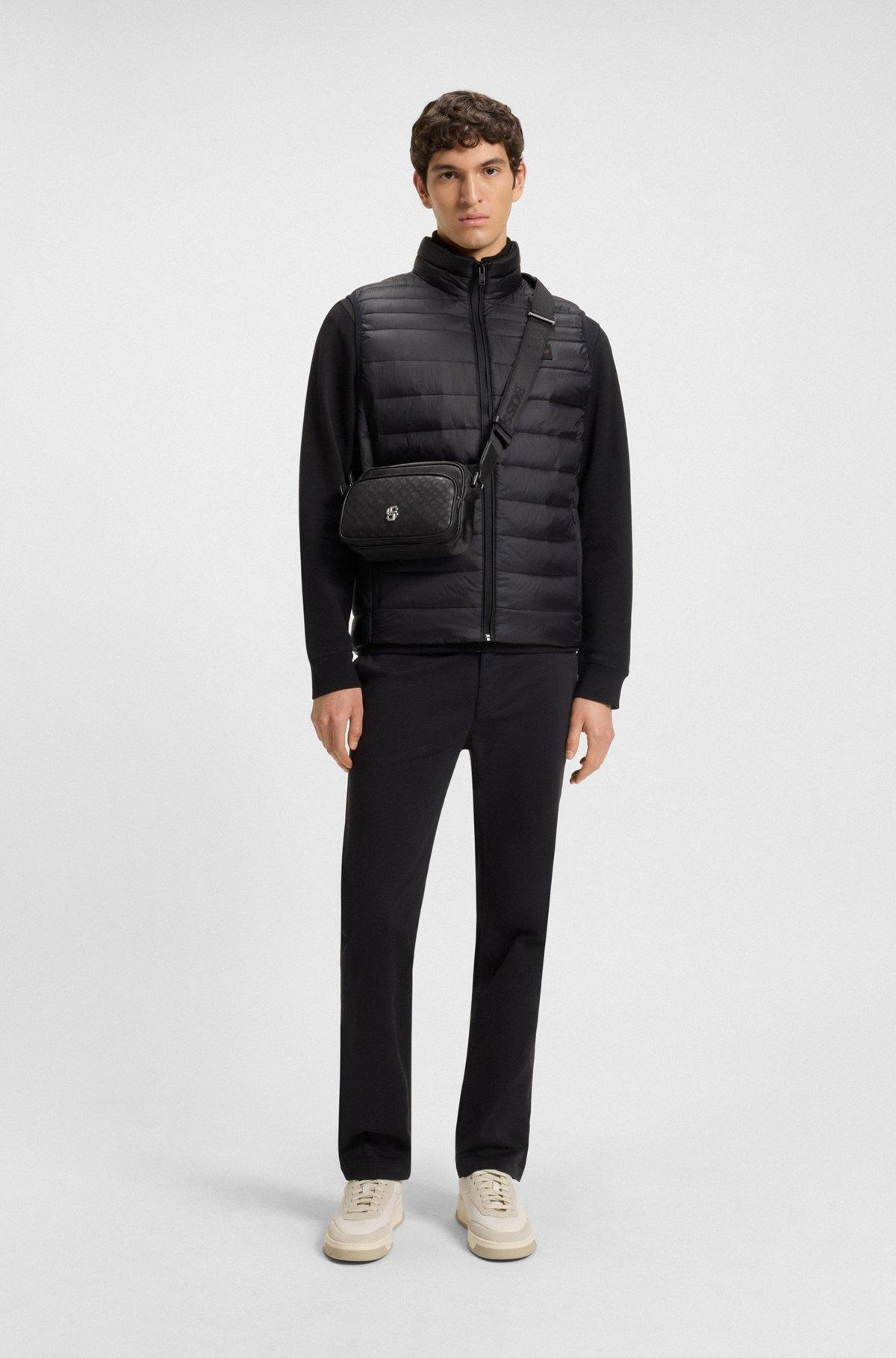 Crossbody bag with monogram pattern Product Image