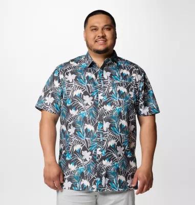 Columbia Mens PFG Super Slack Tide Camp Shirt Big- Product Image