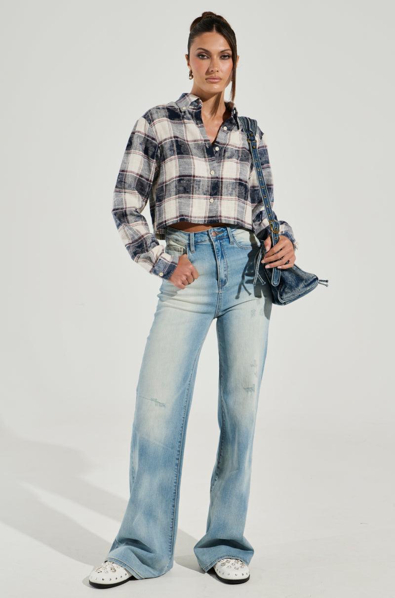 DONT WISH FOR TOO MUCH DENIM PANT Product Image