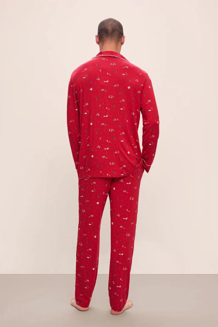 William Printed TENCEL™ Modal Long PJ Set Product Image
