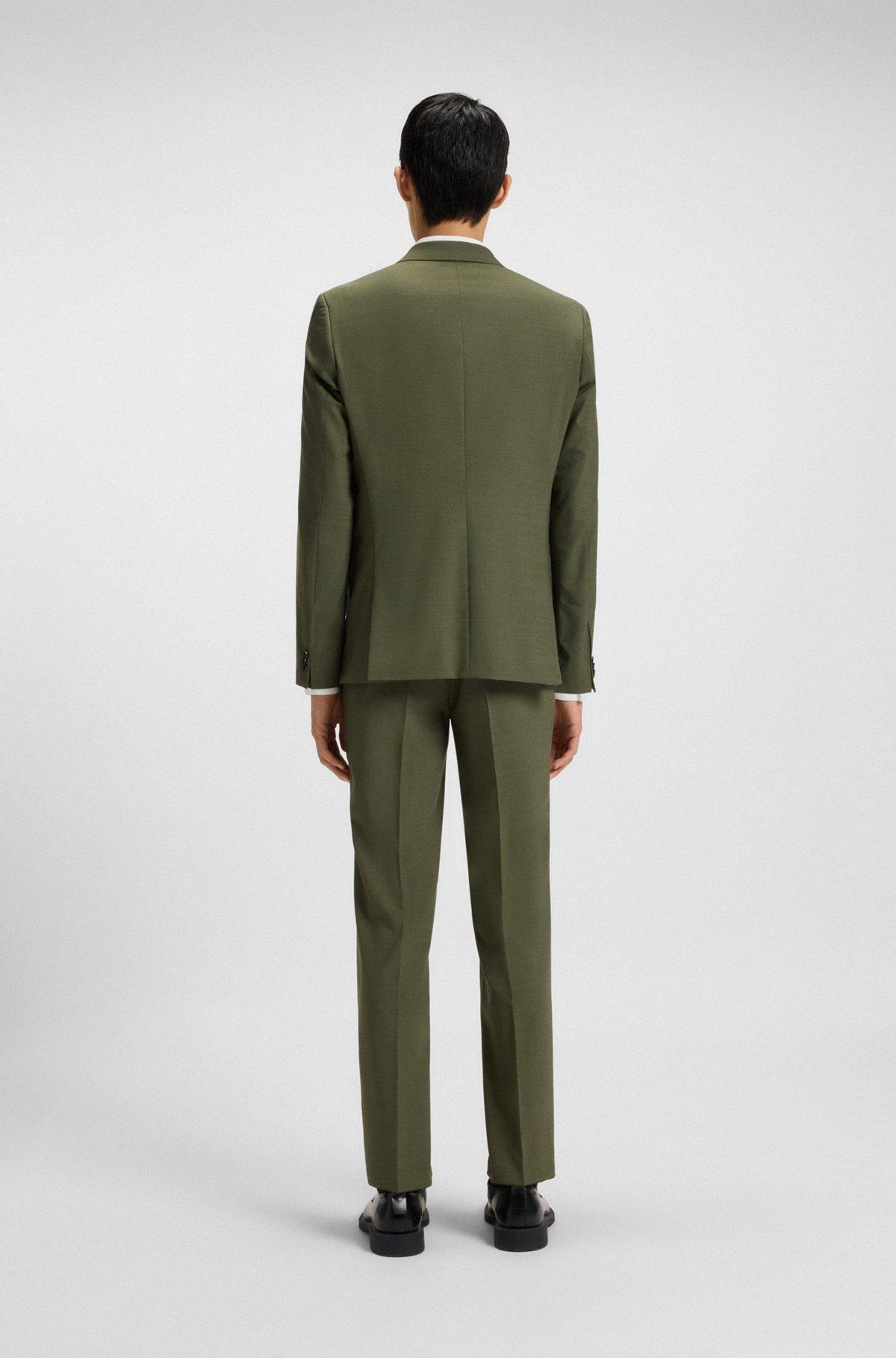 Extra-slim-fit suit jacket in performance-stretch dobby Product Image