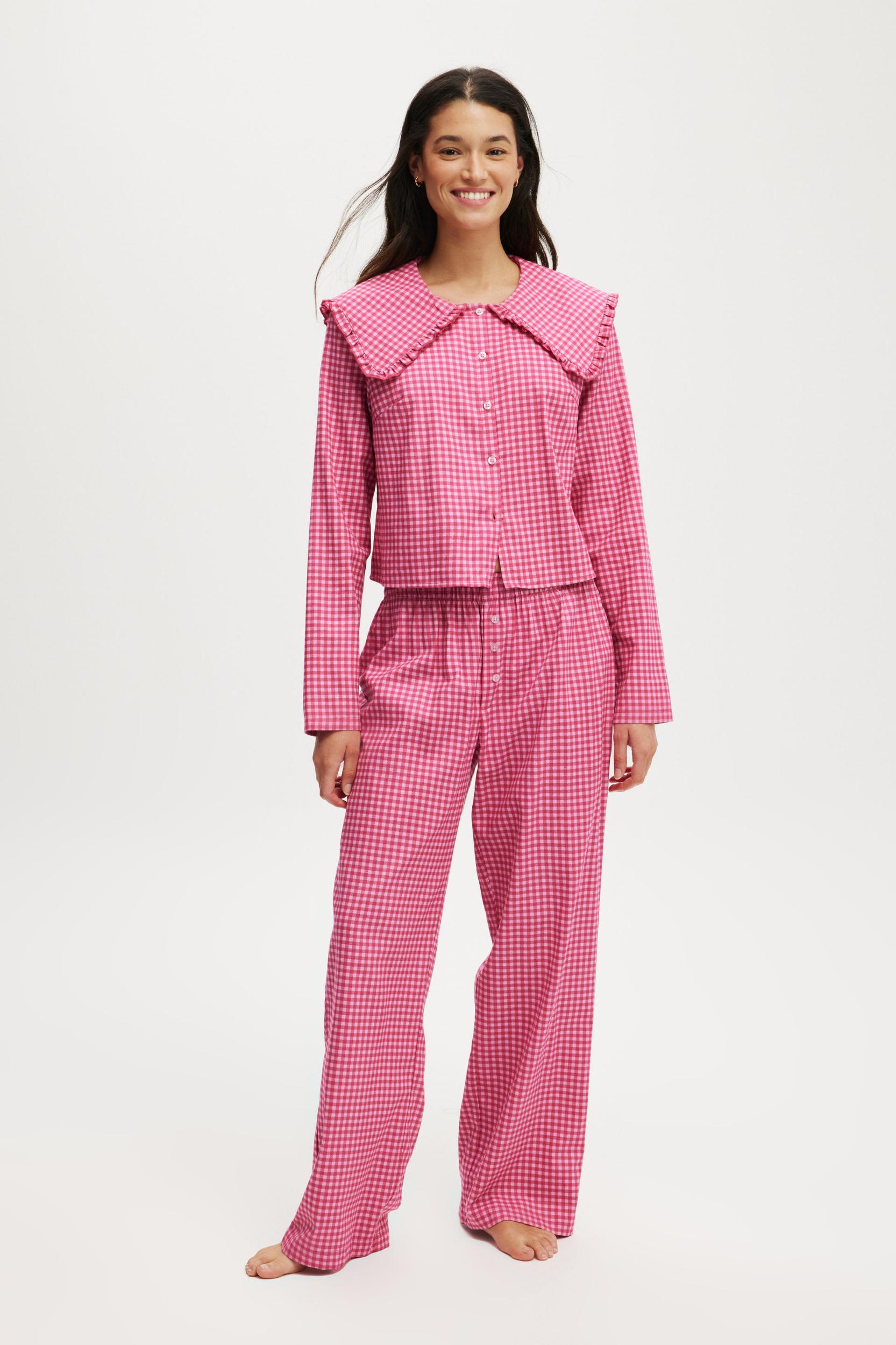 Peached Woven Long Sleeve Shirt Product Image