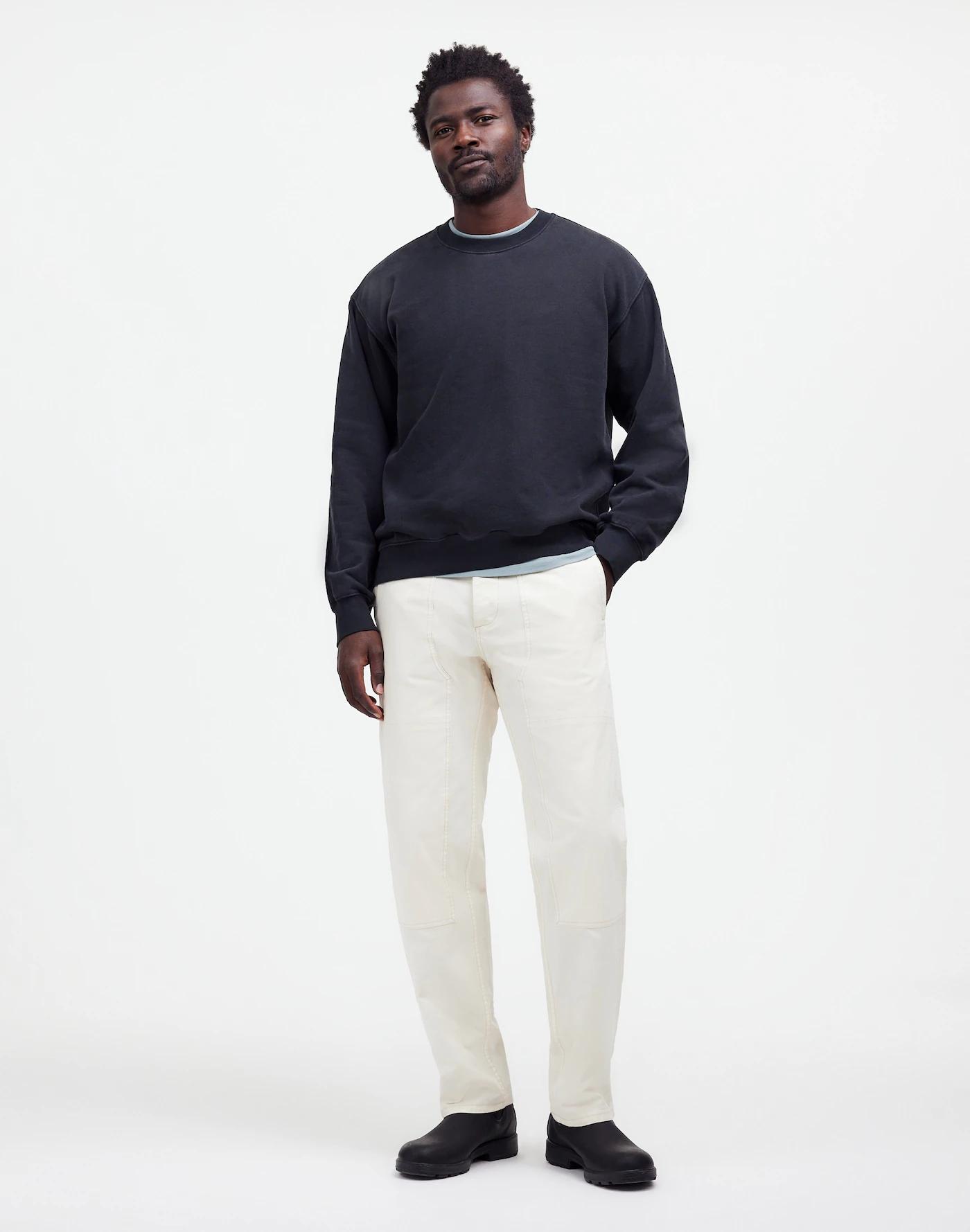Relaxed Straight Workwear Pants Product Image