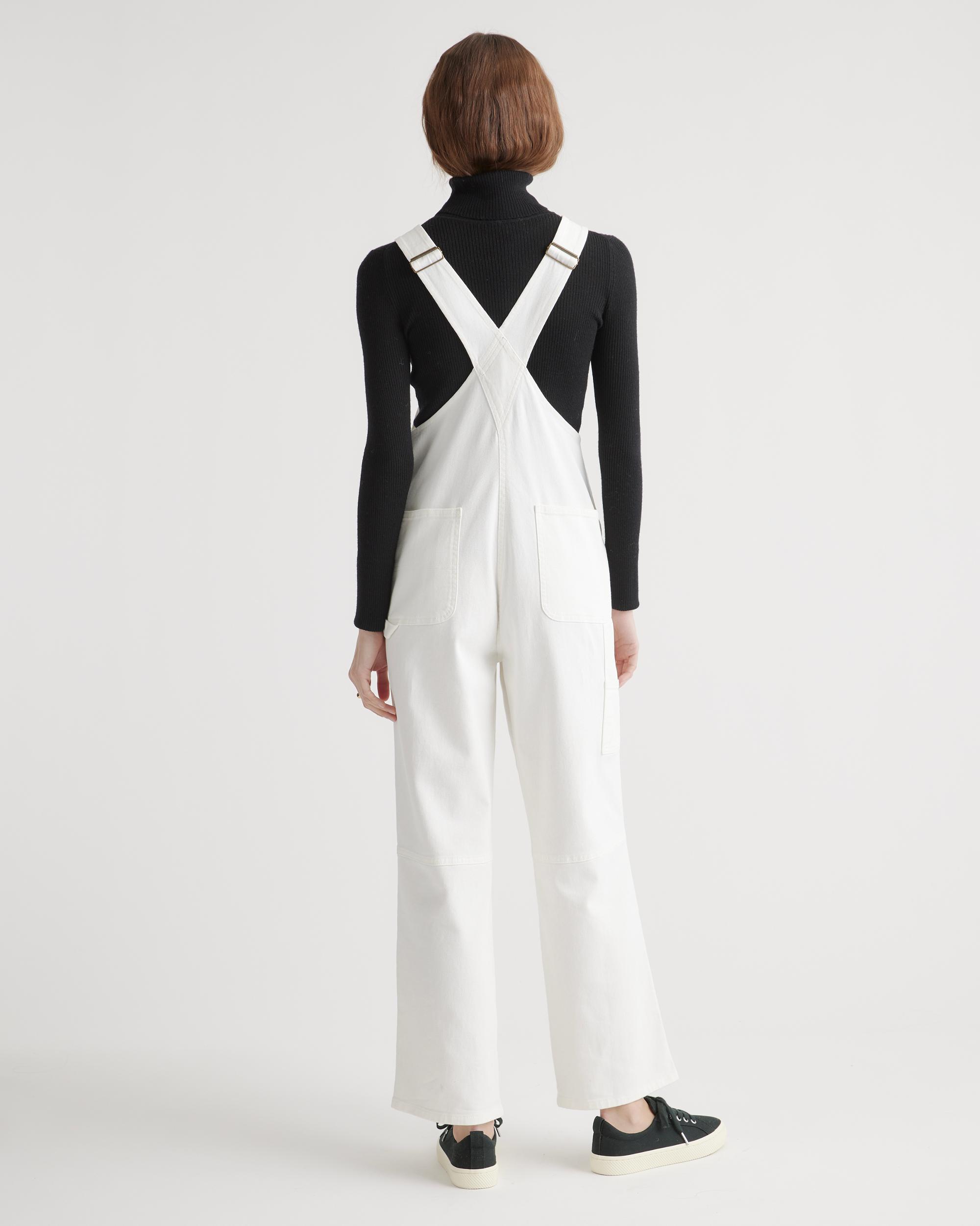 Quince | Women's Organic Stretch Cotton Twill Relaxed Overalls Organic Cotton Product Image