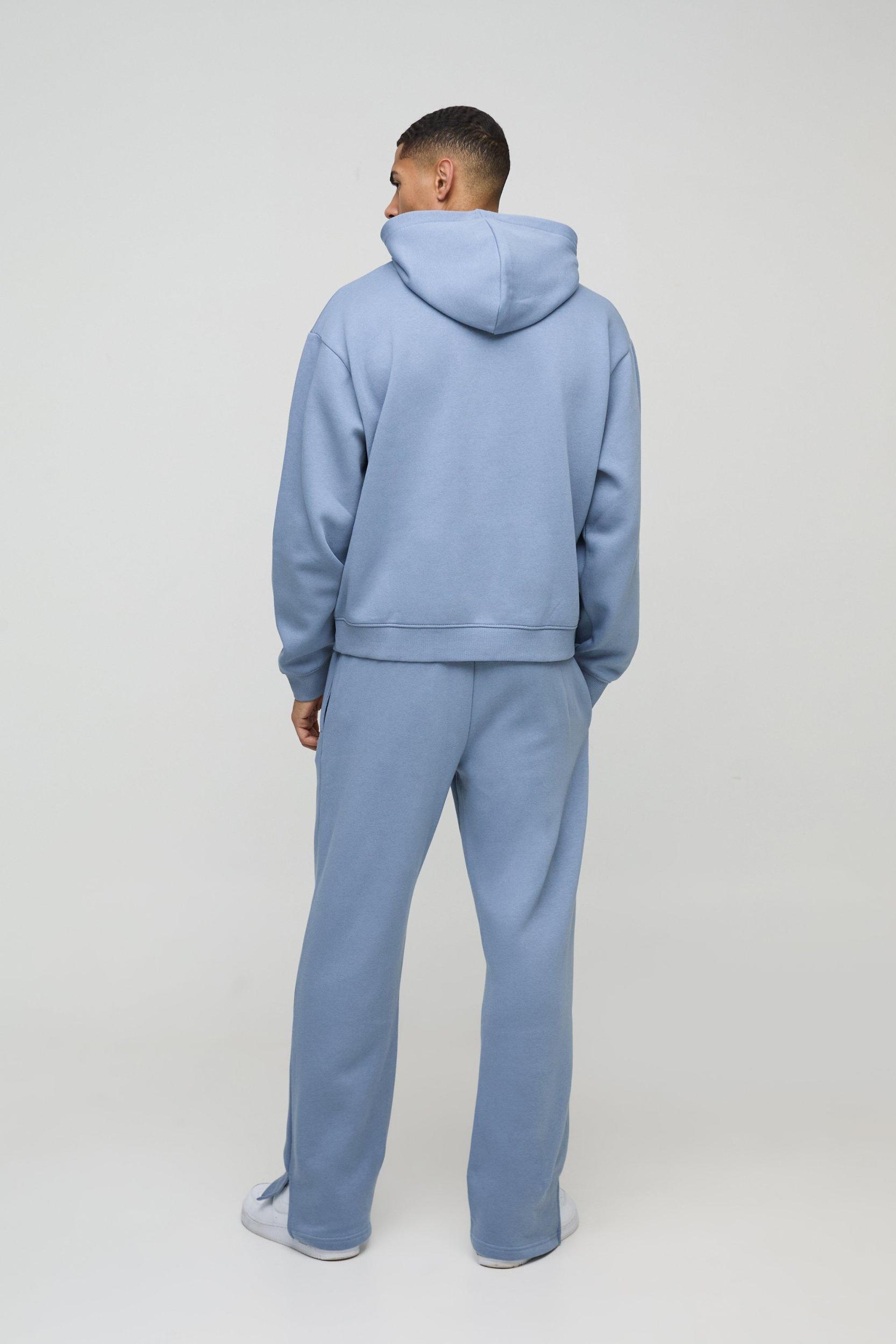 Oversized Boxy Official Hooded Tracksuit | boohooMAN USA Product Image