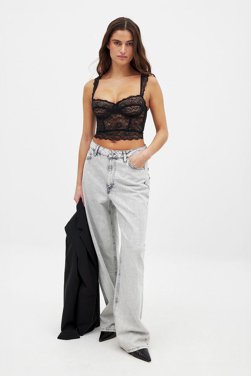 Underwired Lace Corset Product Image