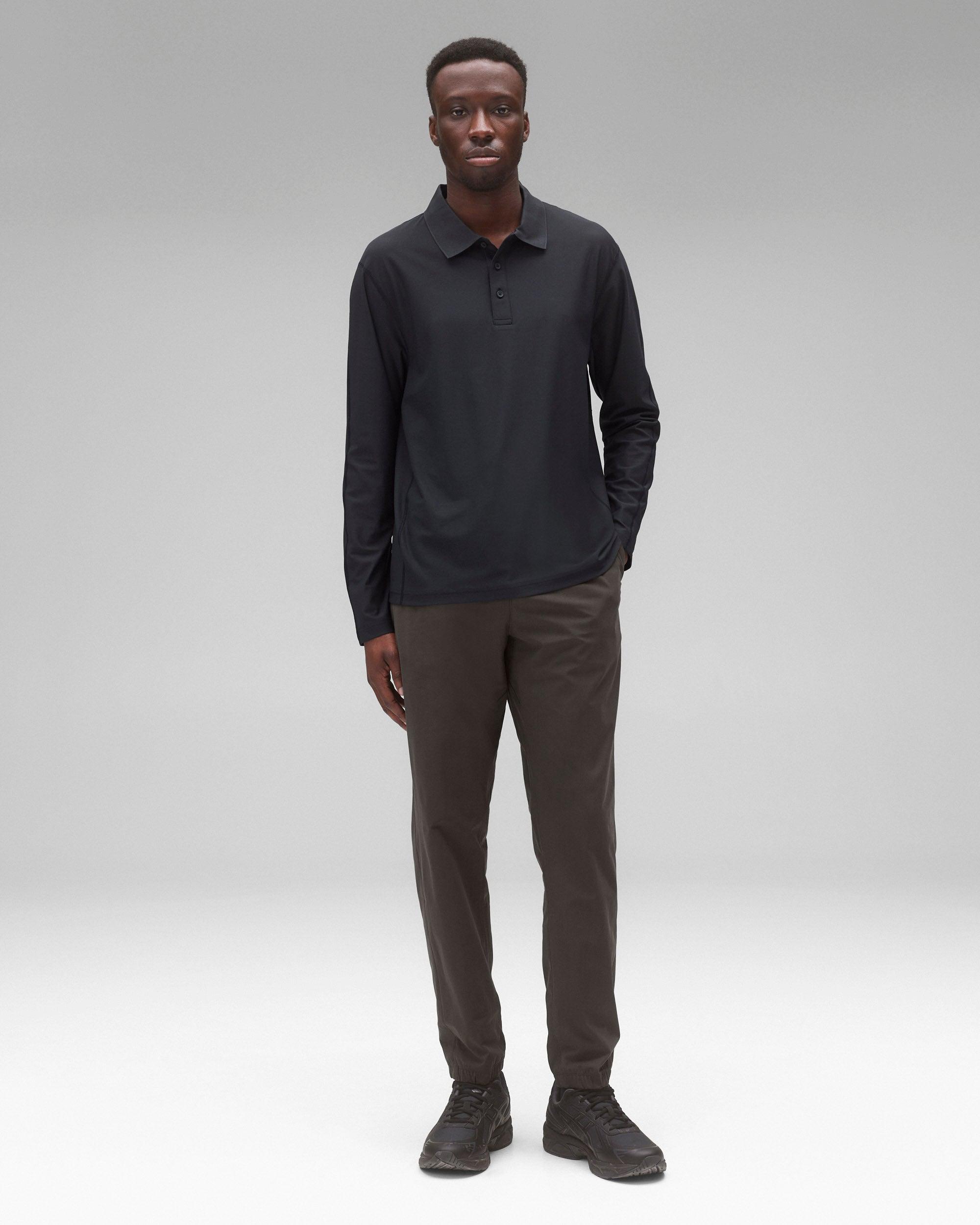 Tech Pique Playoff Standard Long Sleeve Polo Male Product Image