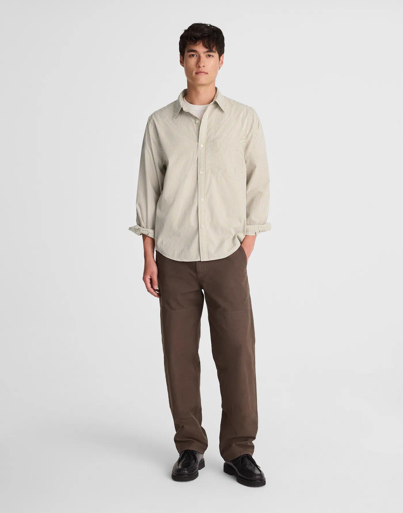 Cotton Poplin Button-Up Shirt Product Image
