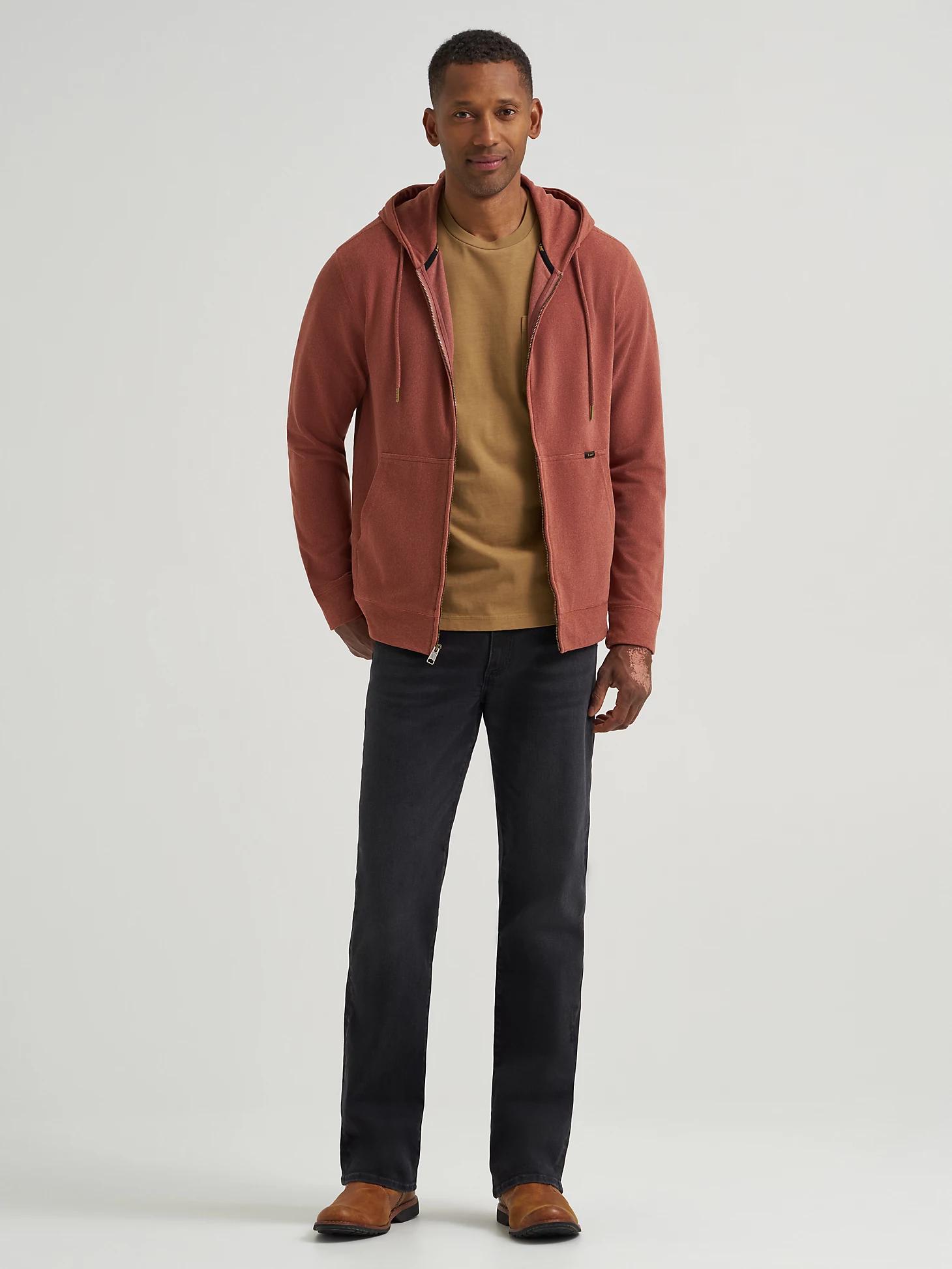 Men's Solid Fleece Jacket | Men's Jackets & Outerwear | Lee® Product Image