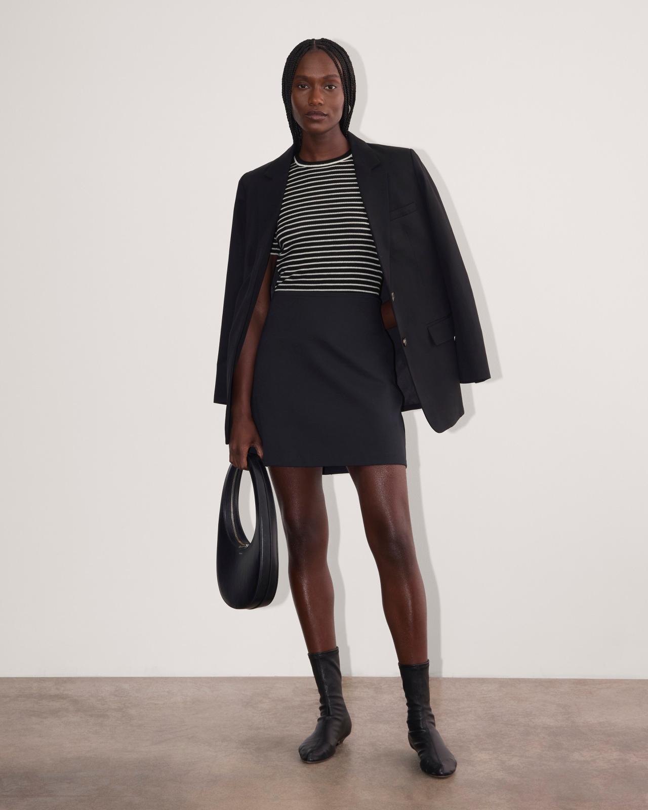 Womens Sweater T-Shirt in Ultrasoft Merino by Everlane Product Image