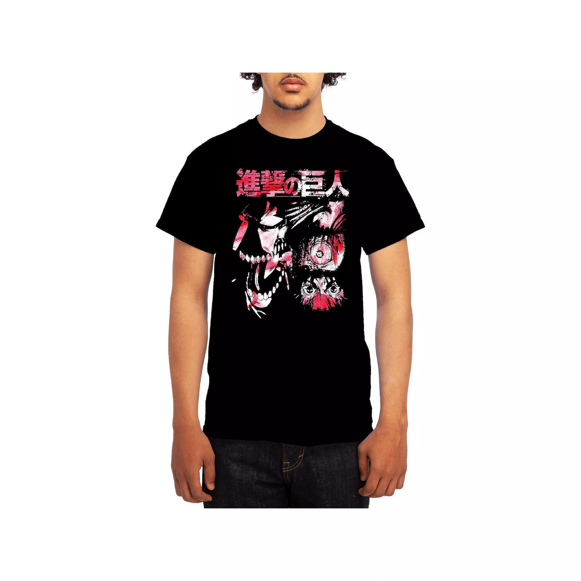 Men's Attack on Titan Athletic Graphic Tee, Size: XXL Product Image
