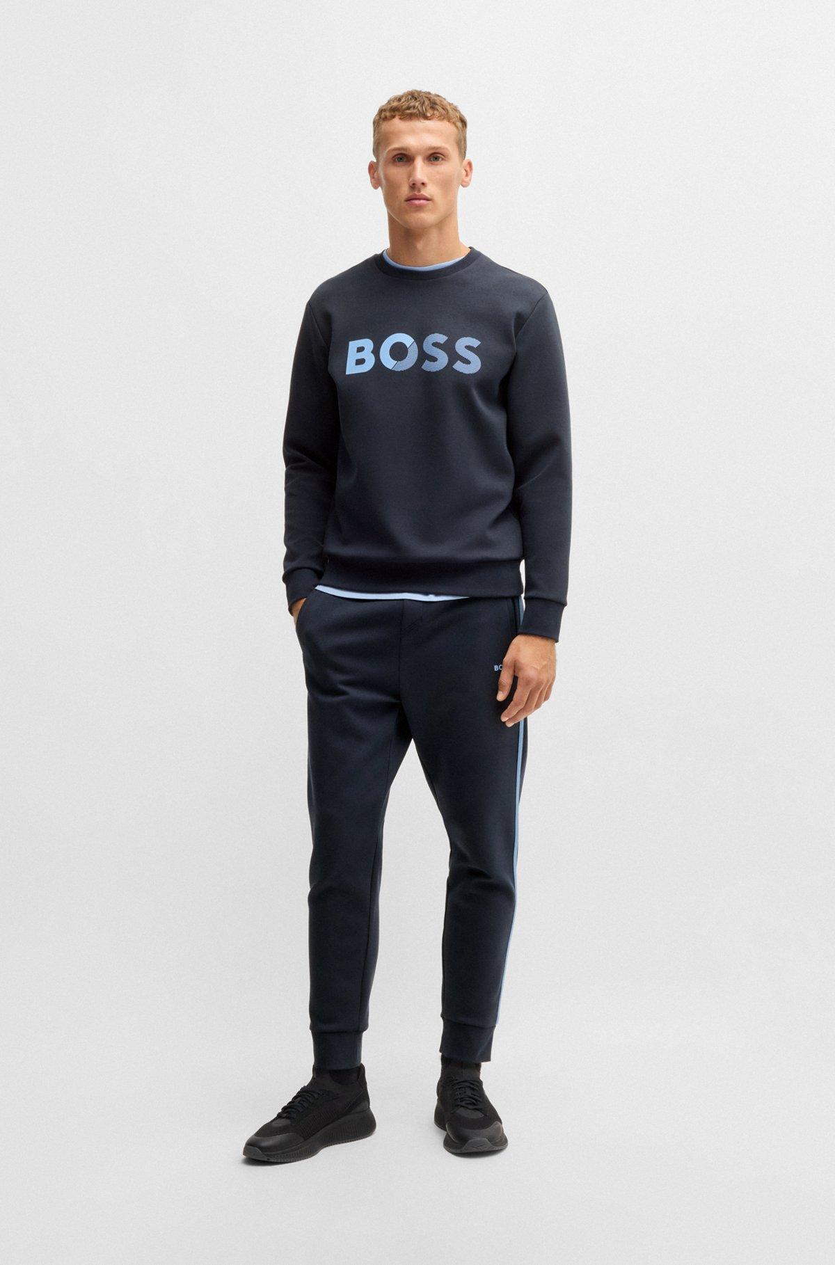 Regular-fit sweatshirt with logo print Product Image