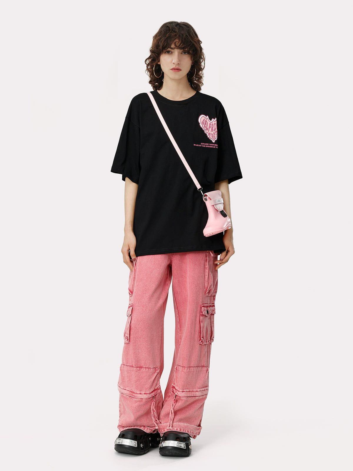 Aelfric Eden Heart Foam Printing Tee Product Image