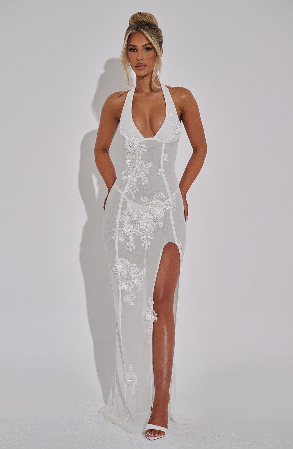 Jacqueline Maxi Dress - Ivory Product Image