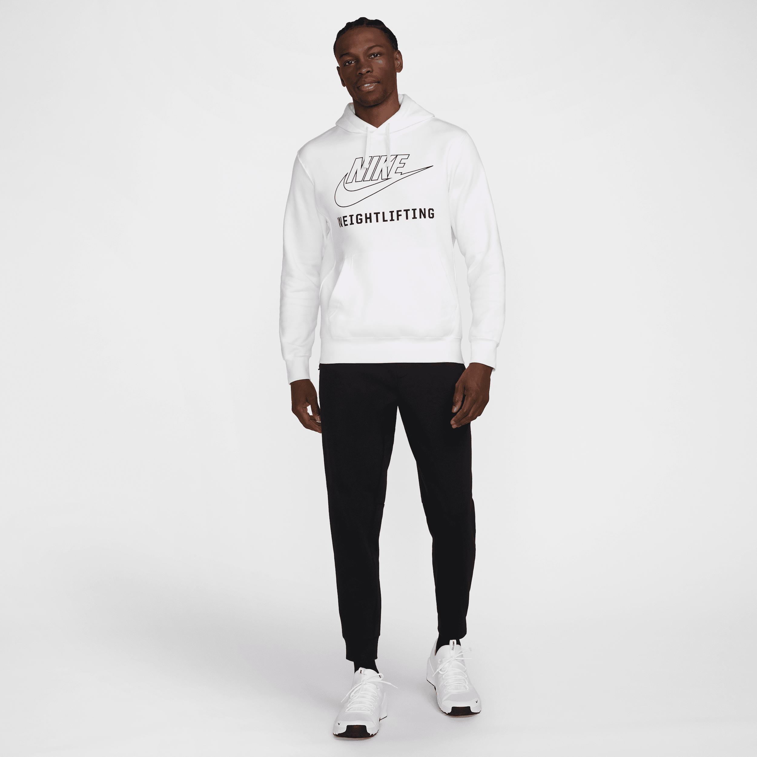 Nike Mens Weightlifting Pullover Hoodie | APS481-100 Product Image