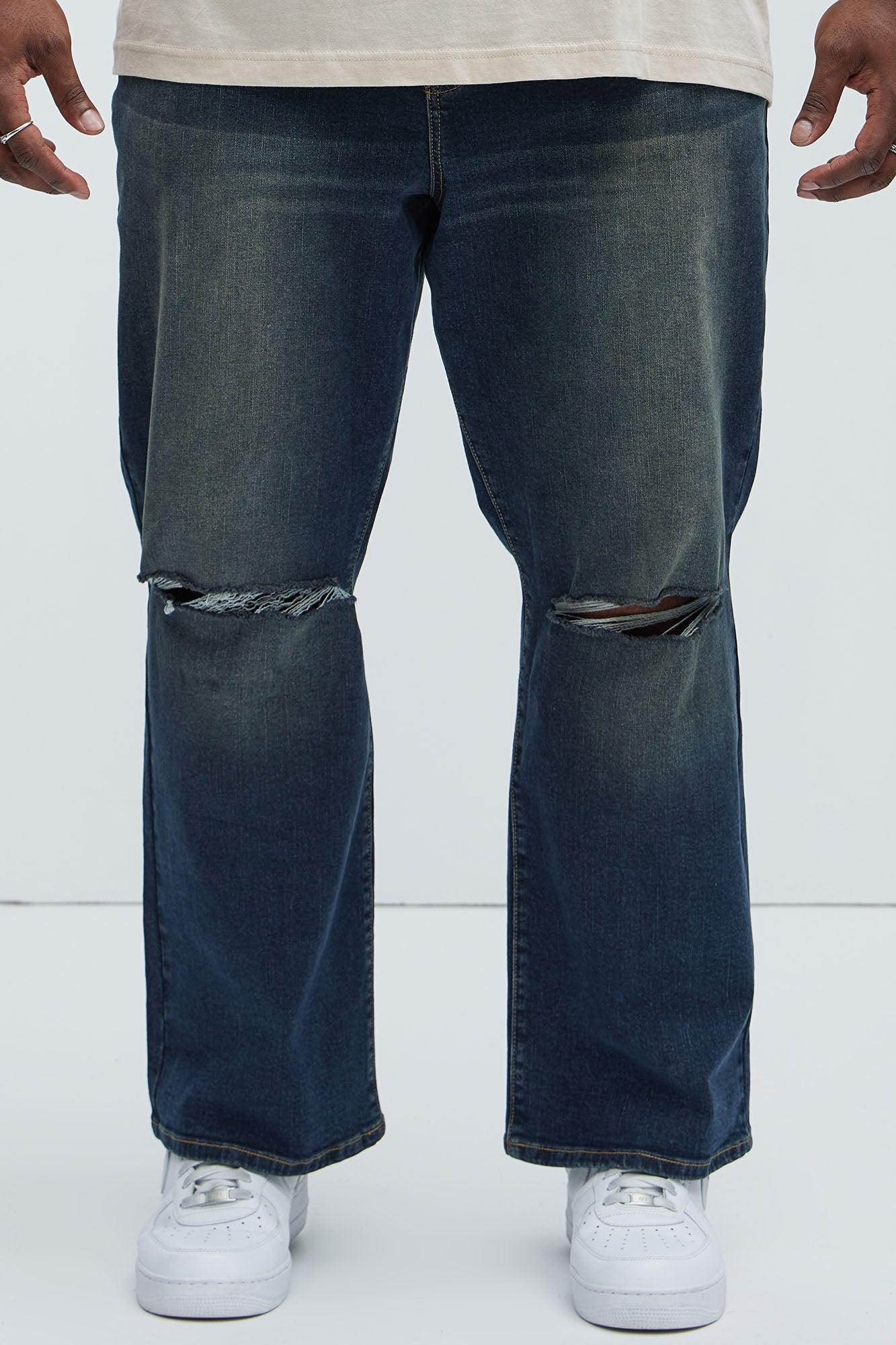 Take A Sip Straight Jeans - Dark Wash Product Image