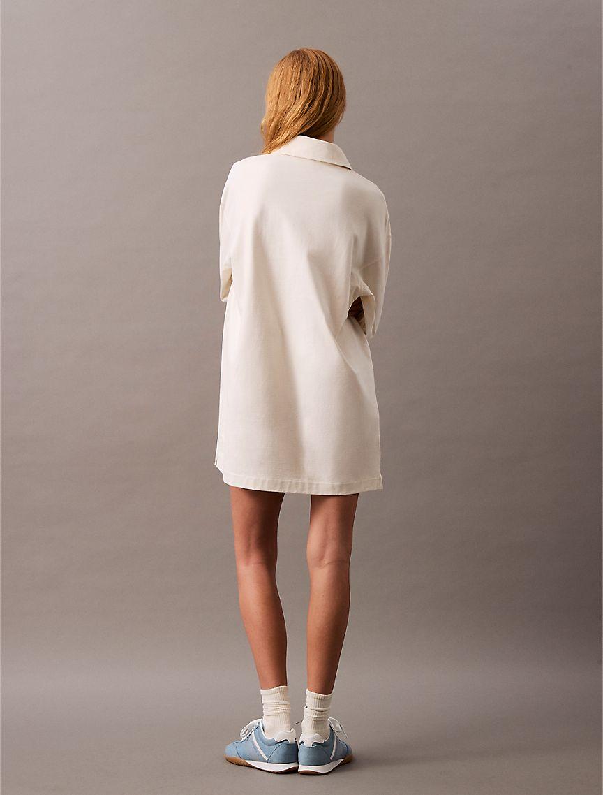 Logo Crest Polo Mini Dress Product Image