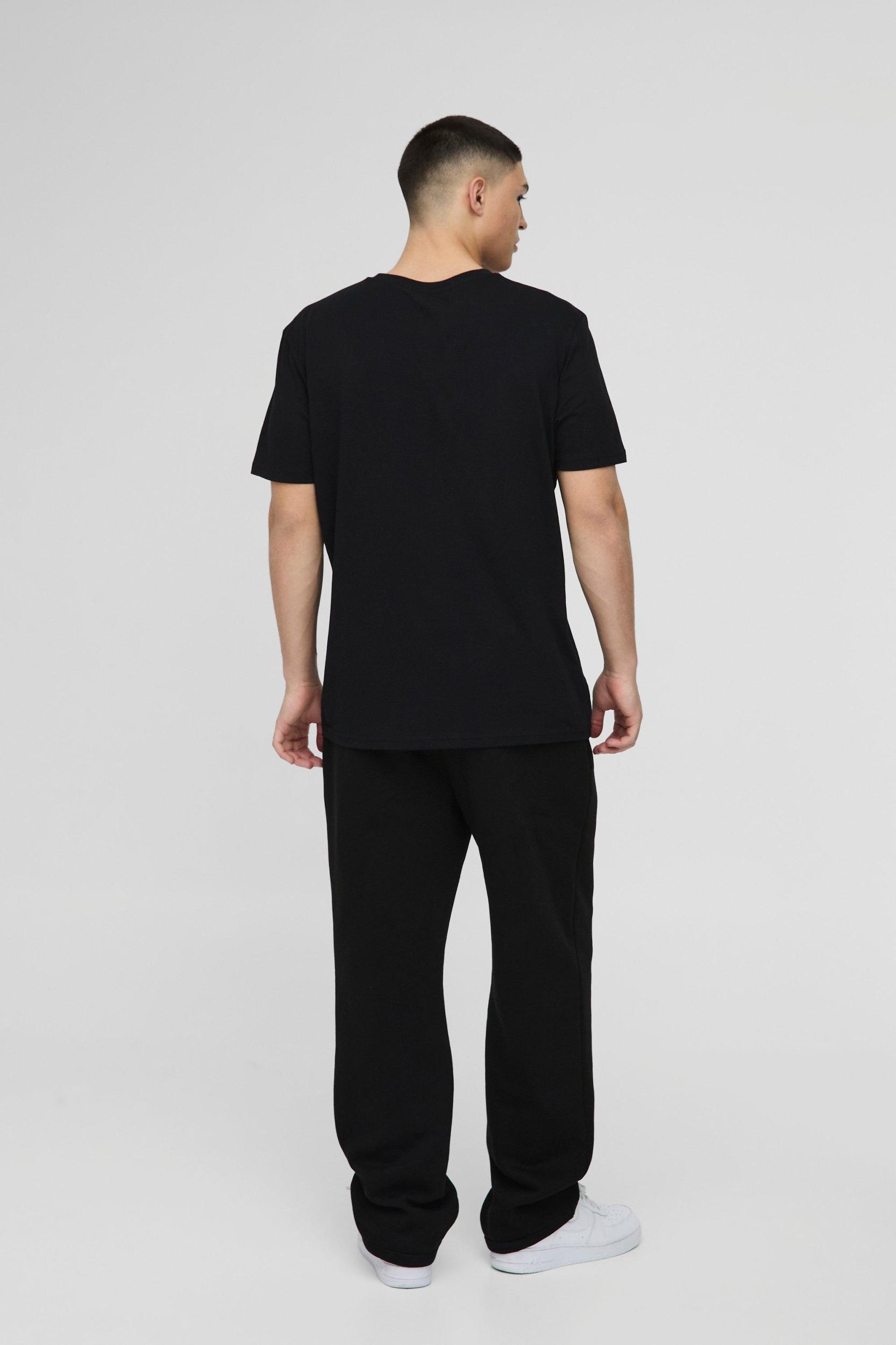 Oversized Garbage Band License Print T-Shirt | boohooMAN USA Product Image