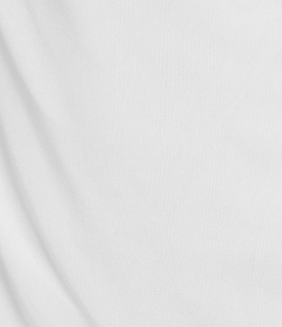 Calvin Klein Mesh Drape Neck Sleeveless Top Product Image