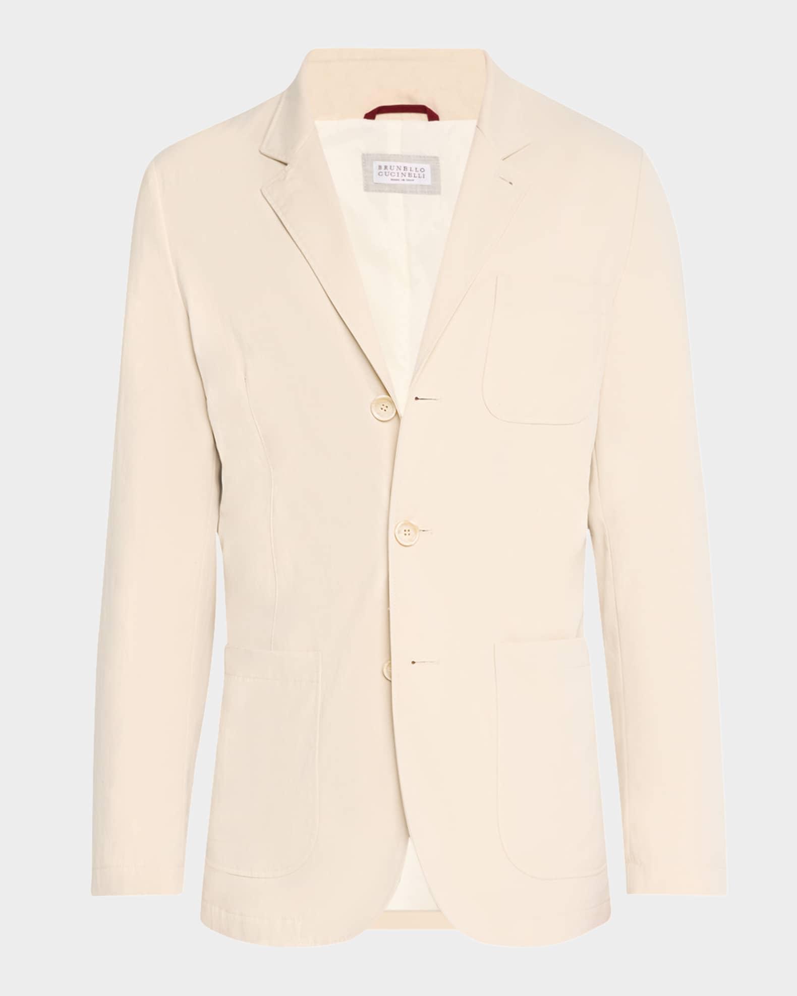 Men's Patch-Pocket Single-Breasted Sport Coat Product Image