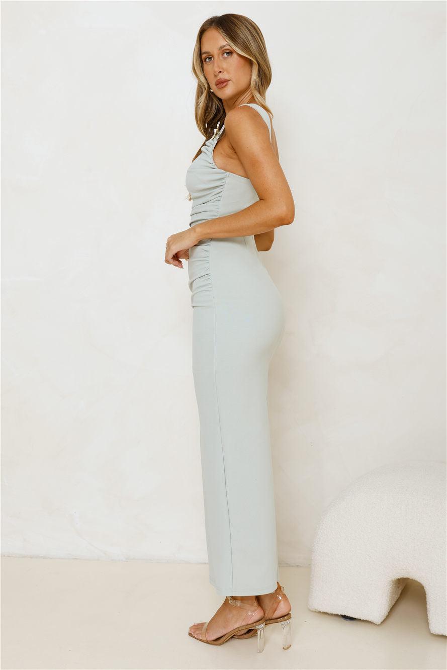 Garden Reverie Maxi Dress Sage Product Image