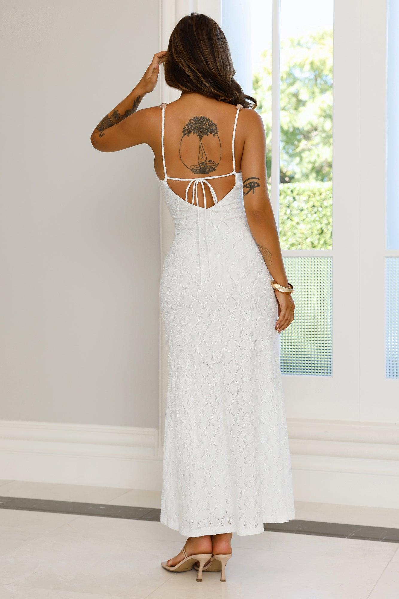 You Got This Maxi Dress White Product Image