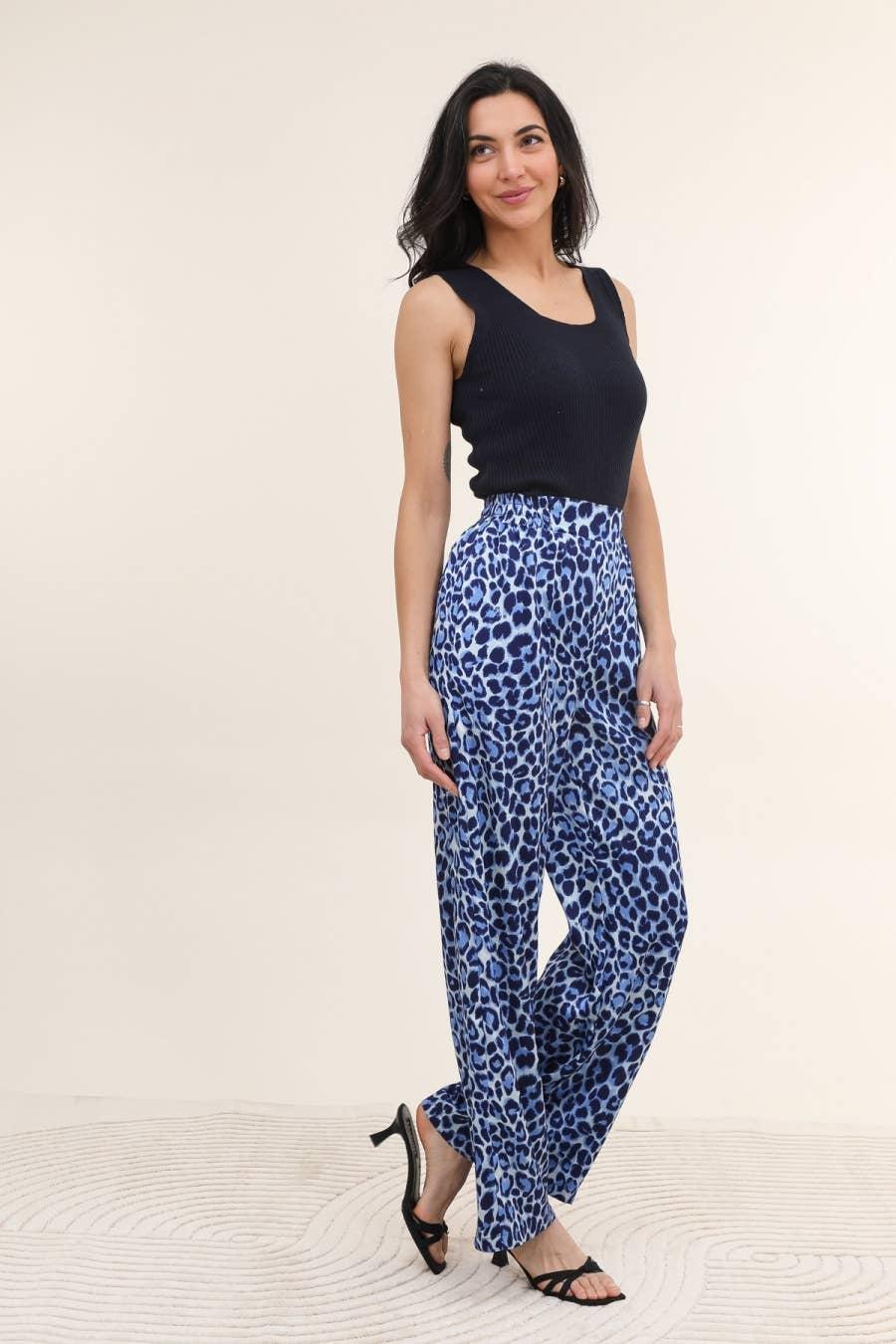 Leopard Print Pants Product Image