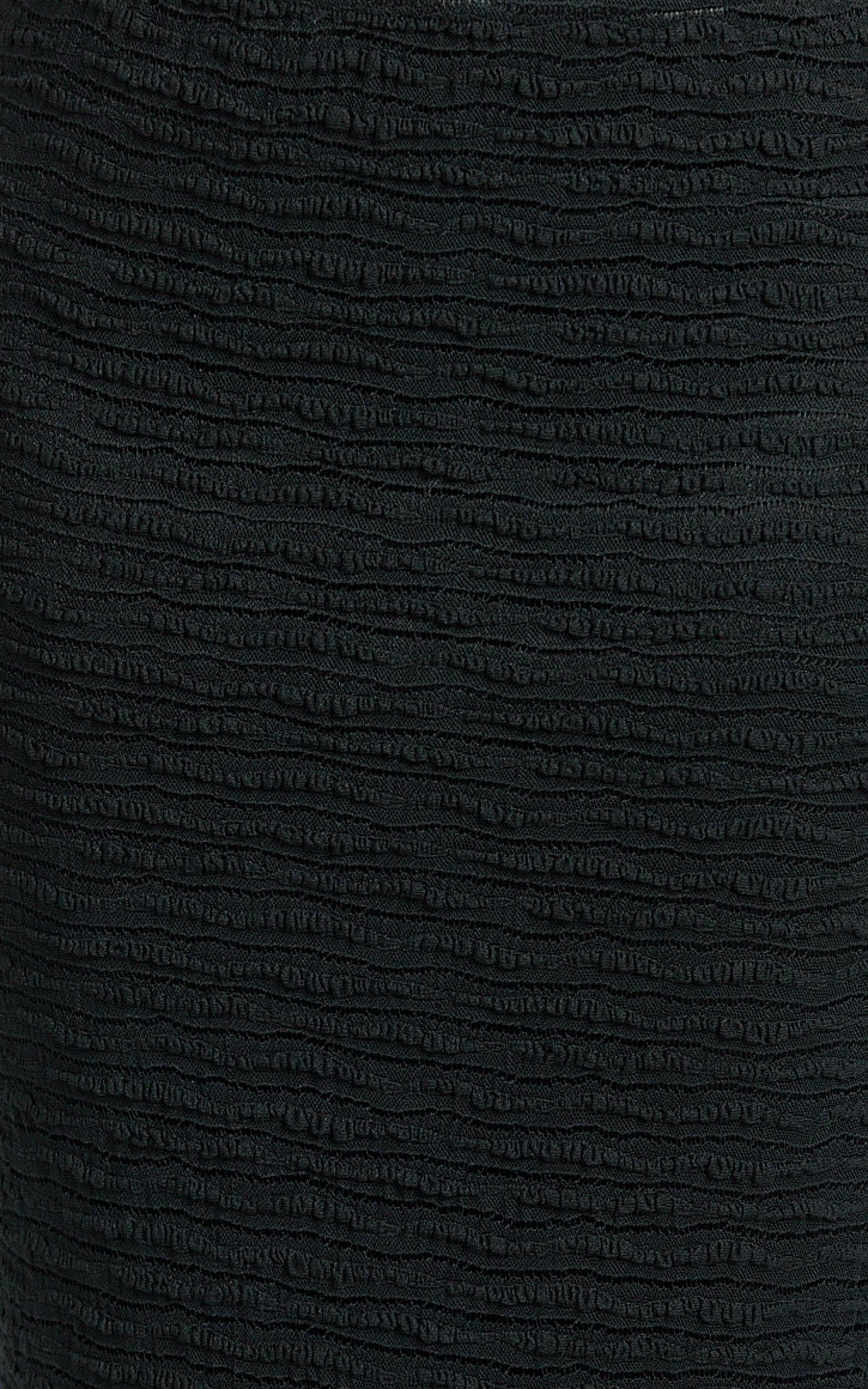 Analy Two Piece Set - Strapless Top and Maxi Skirt Set in Black Product Image