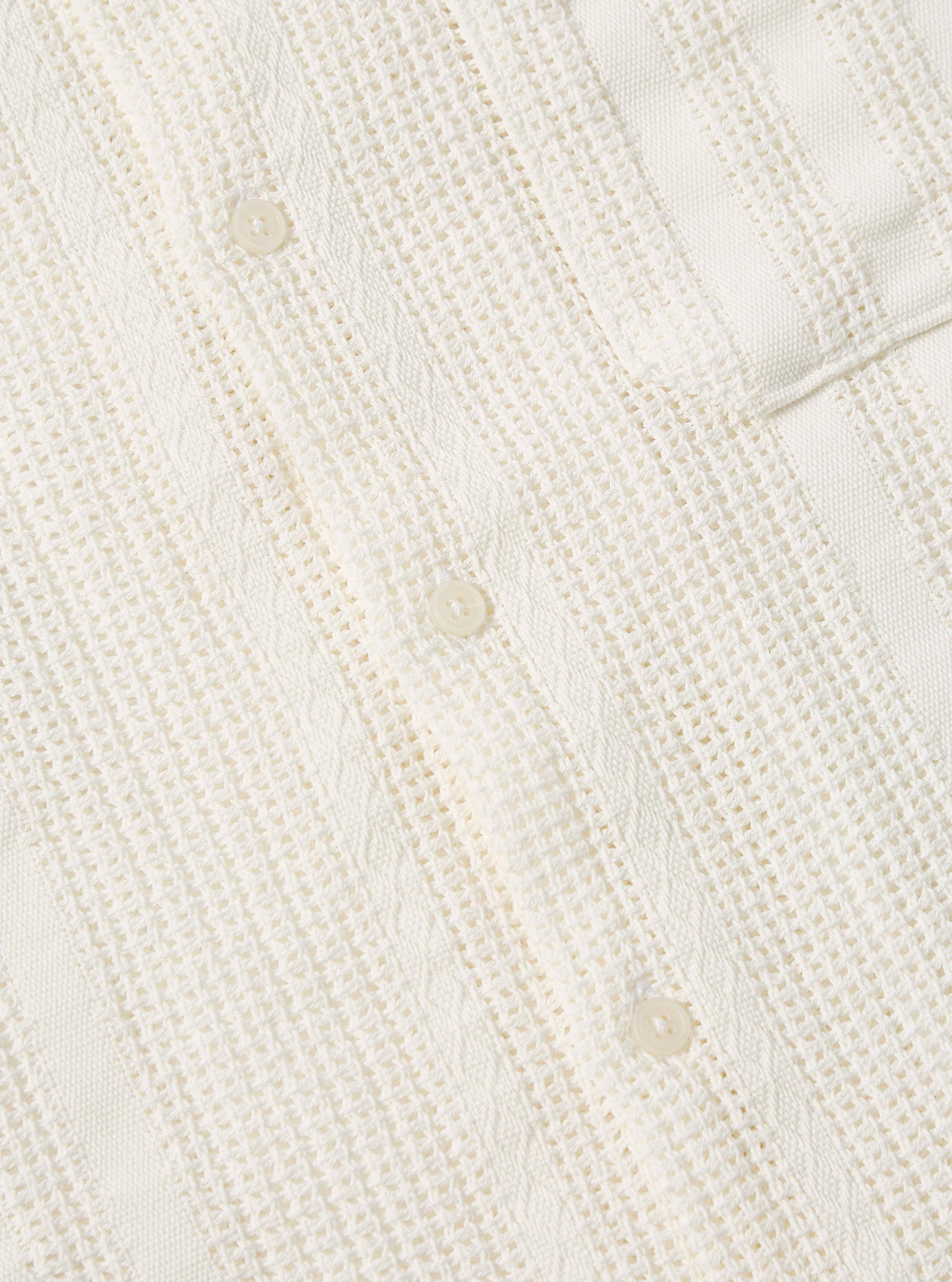 Universal Works Road Shirt in Ecru Reef Cotton Product Image