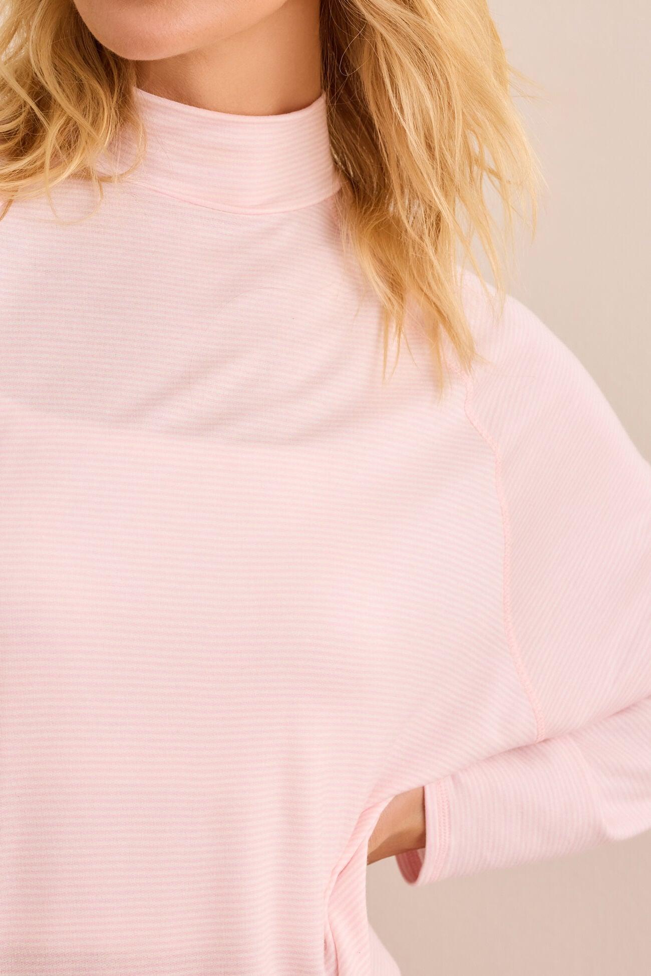 Cloudlight Stripe Mockneck Product Image