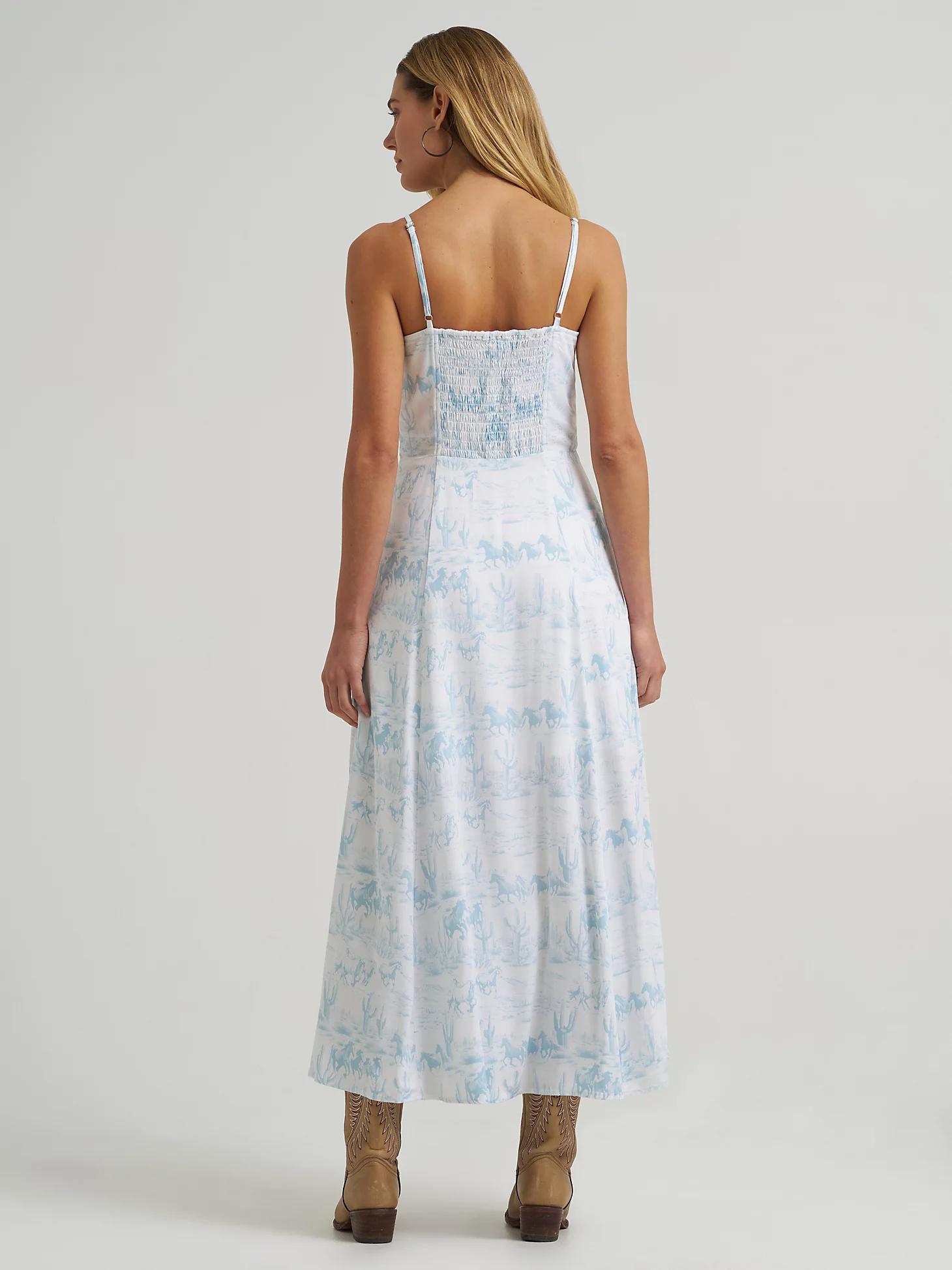 Women's Western Tank Maxi Dress in Country Toile Product Image