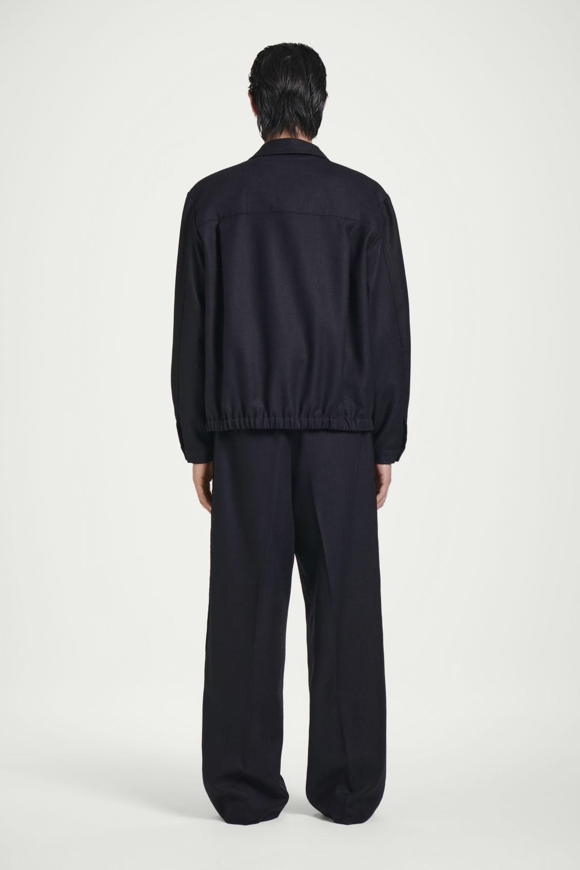 WOOL-FLANNEL OVERSHIRT Product Image