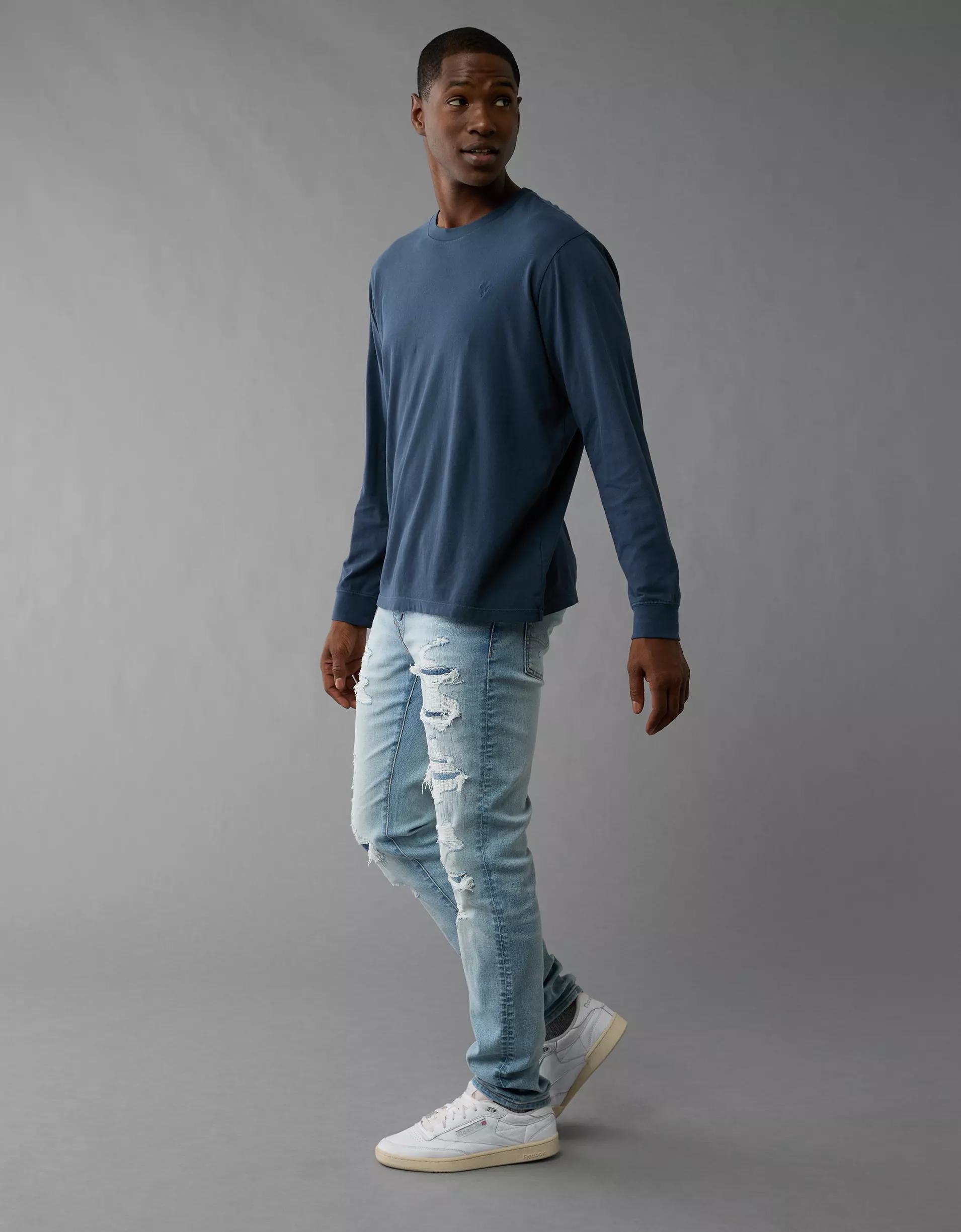 AE AirFlex+ Patched Athletic Skinny Jean Product Image