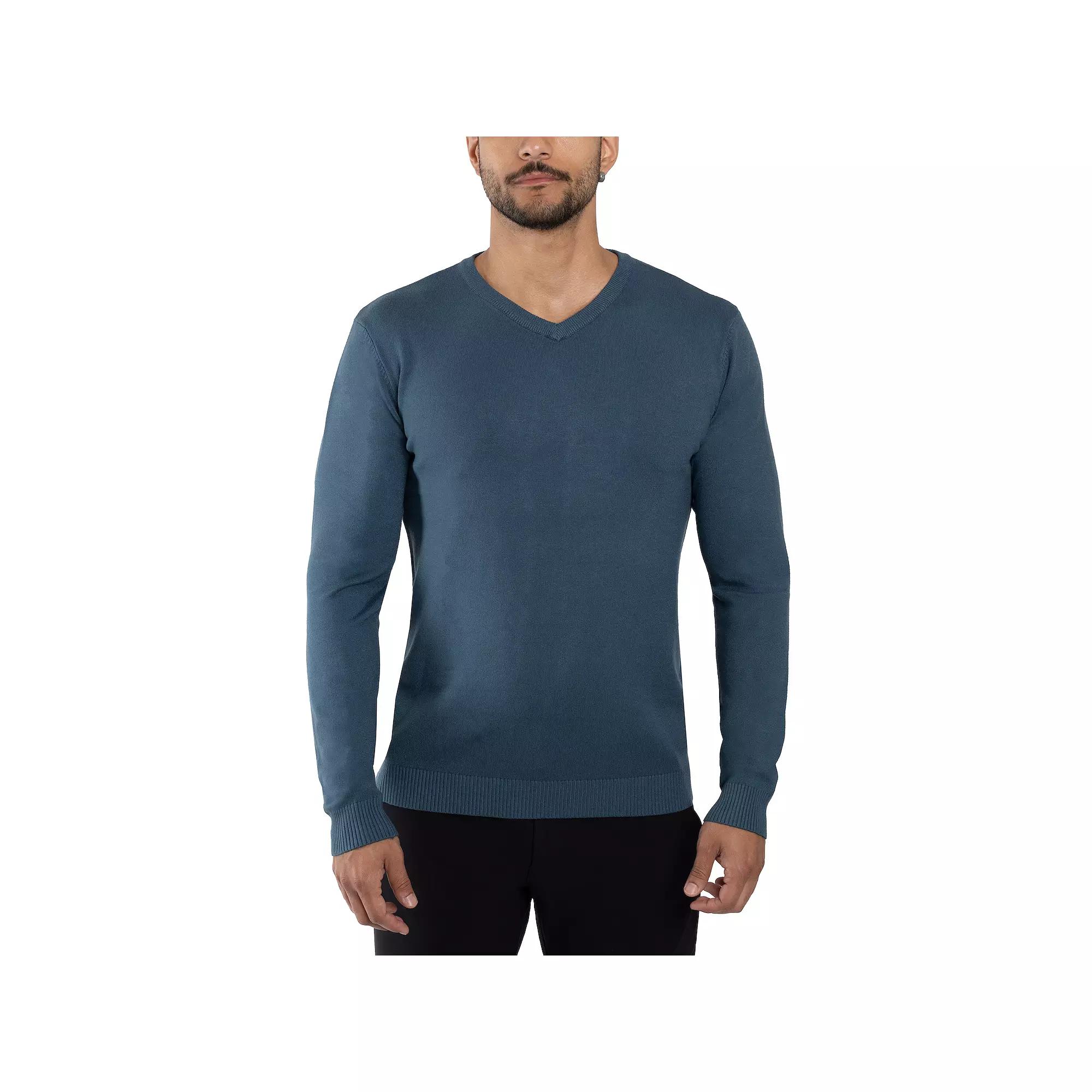 Men's Xray Fitted V-Neck Sweater,  Product Image