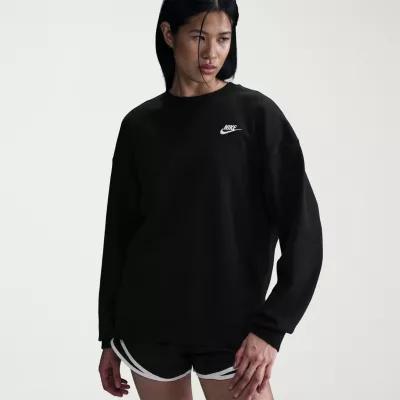Nike Womens Crew Neck Long Sleeve Sweatshirt Product Image