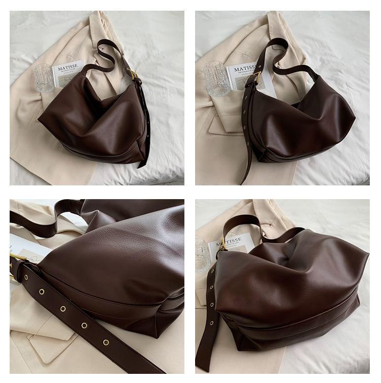 Faux Leather Crossbody Bag Product Image