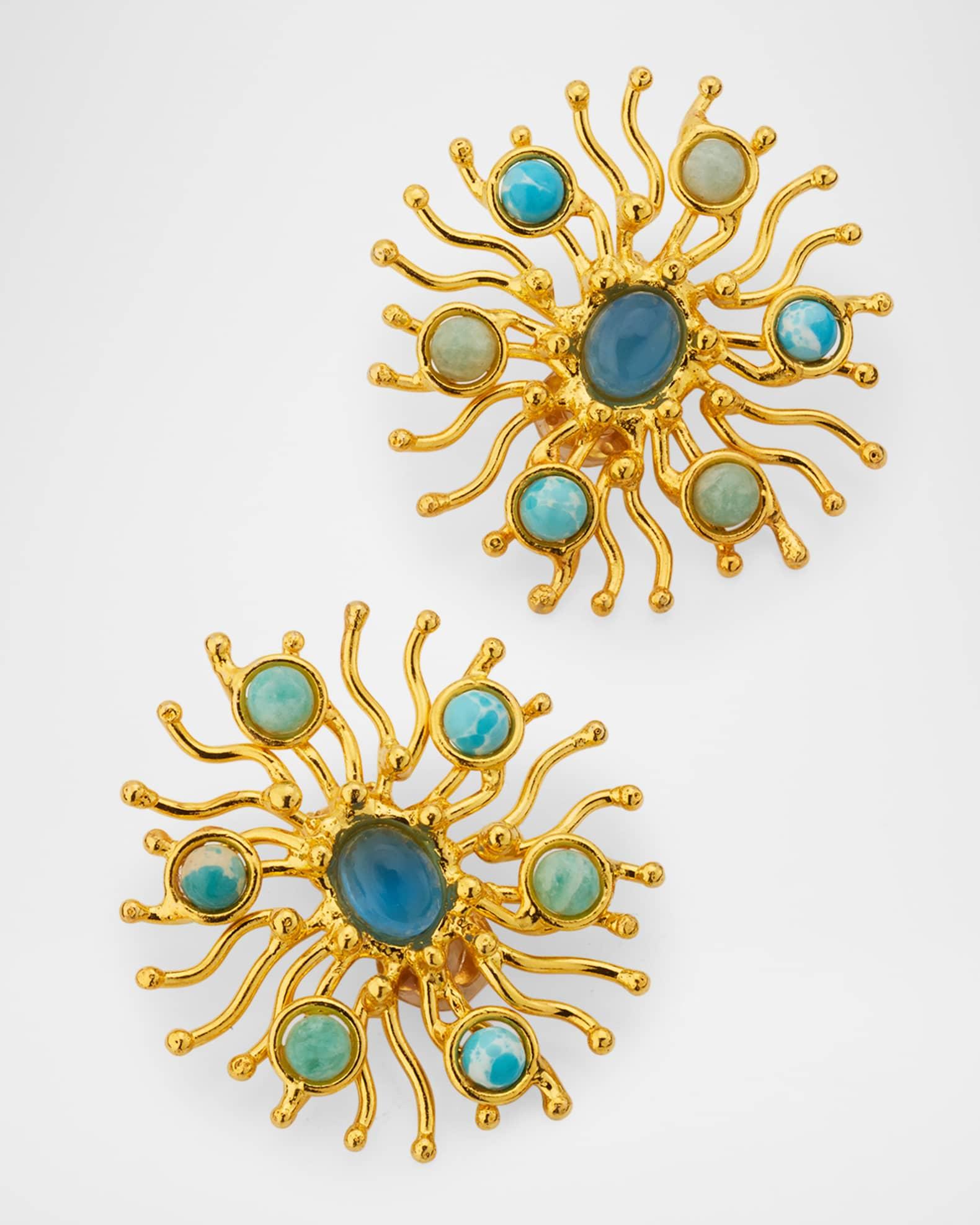 Sunshine Clip Earrings Product Image