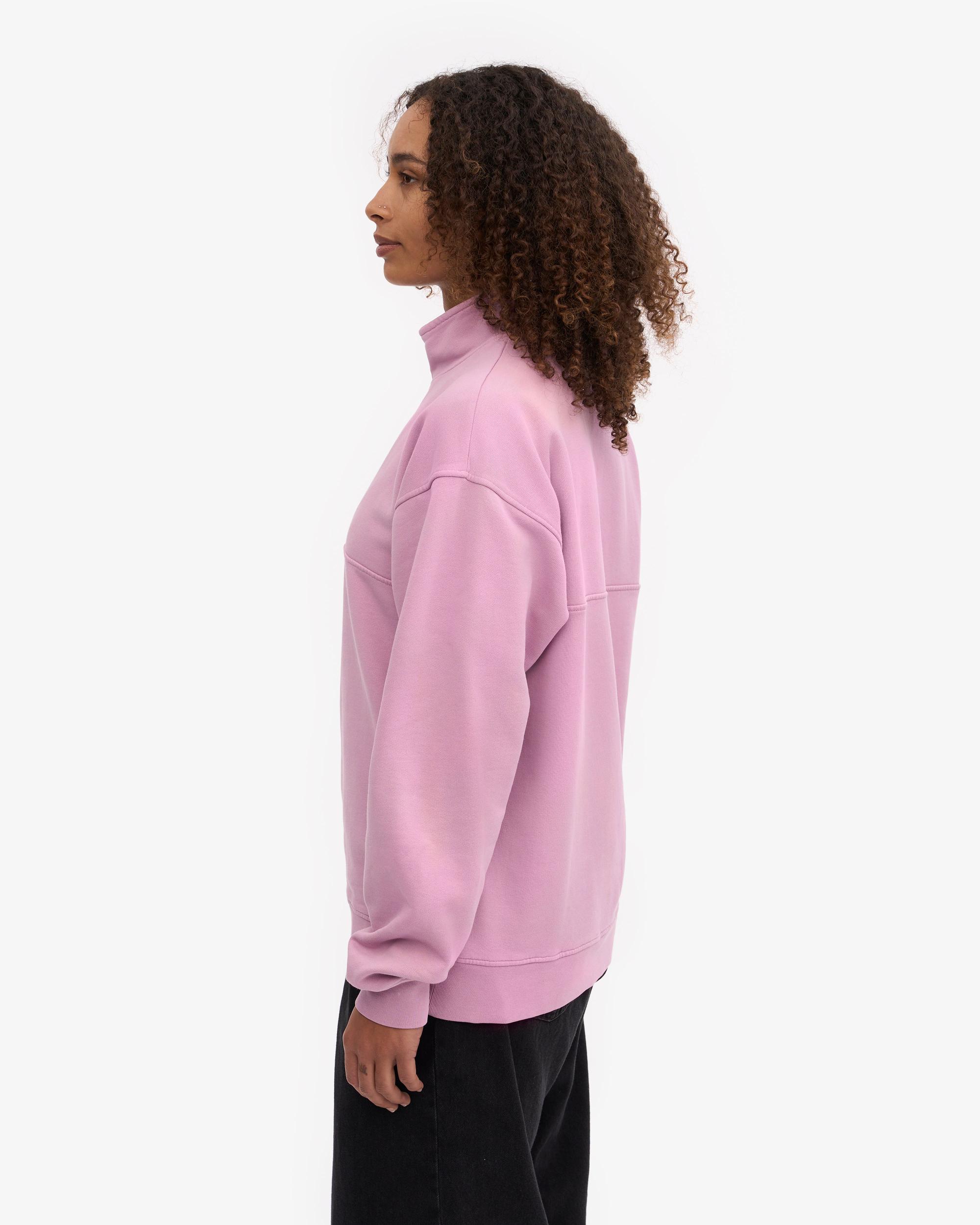 Organic Quarter Zip - Cherry Blossom Product Image