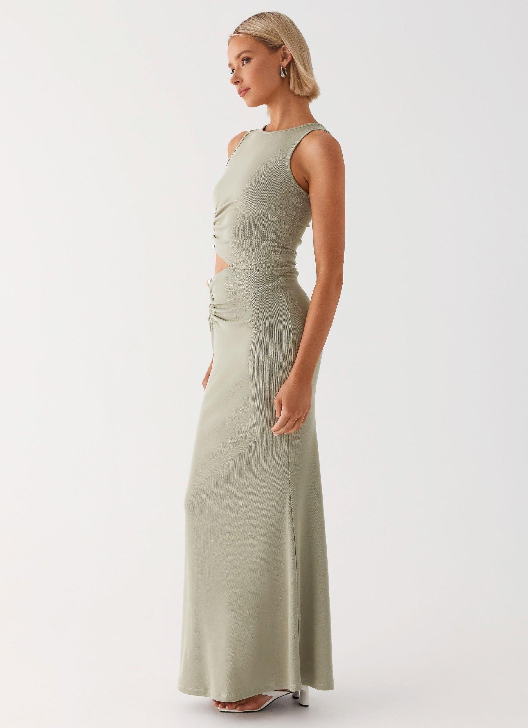 Lennox Maxi Dress - Sage Product Image