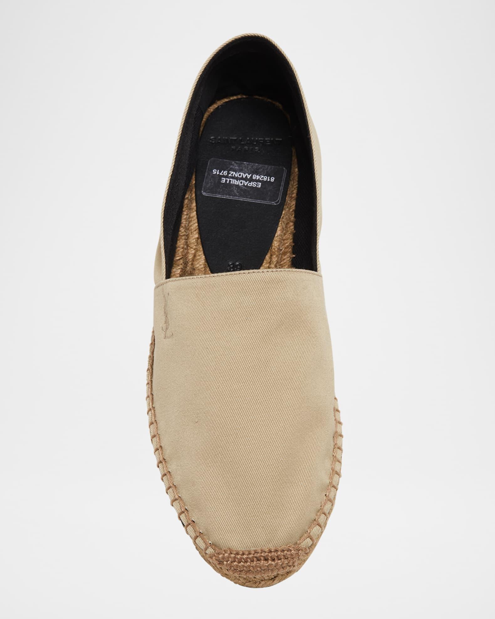 Cotton YSL Slip-On Espadrilles Product Image