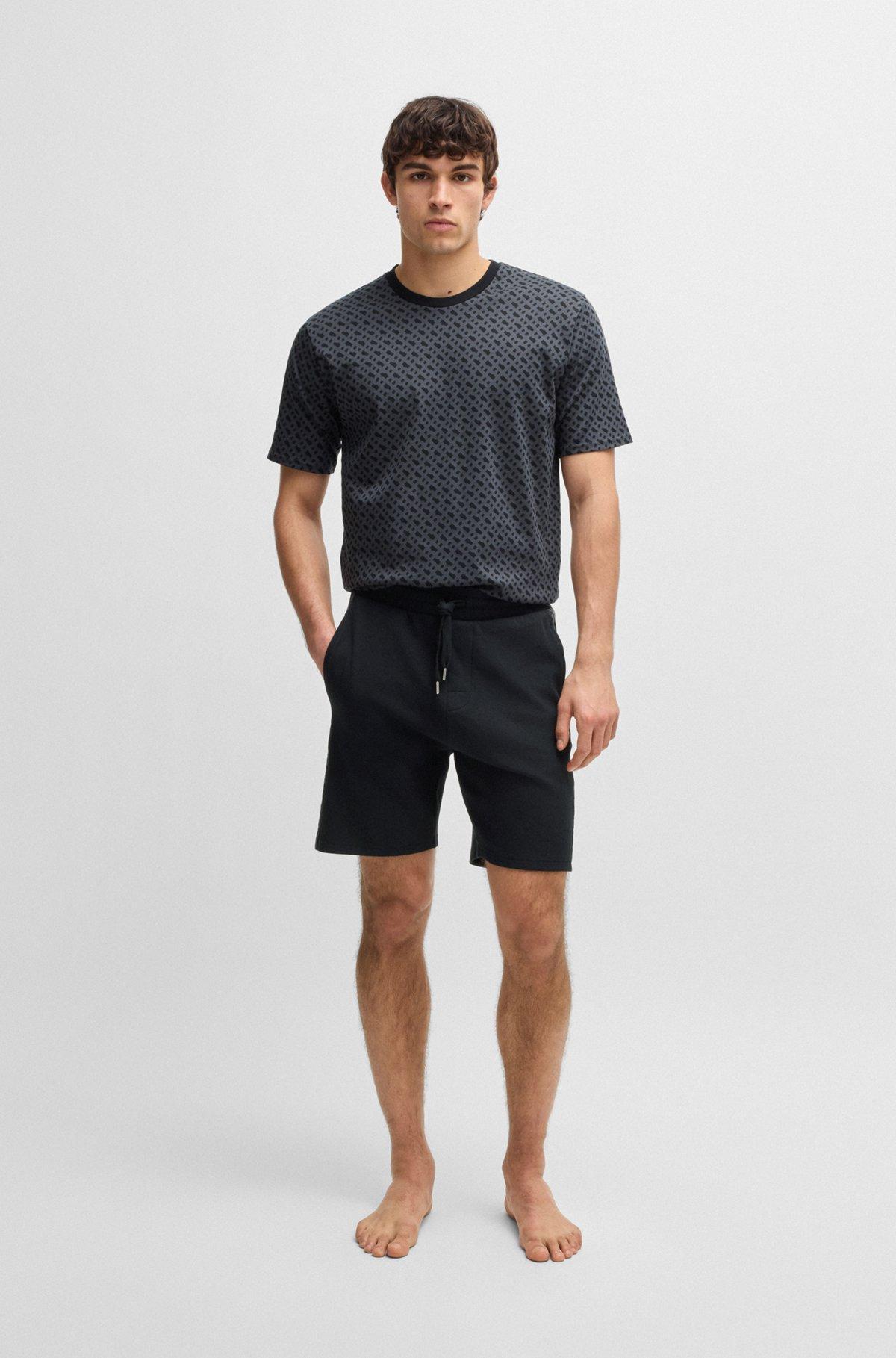  shorts with monogram-pattern panels Product Image