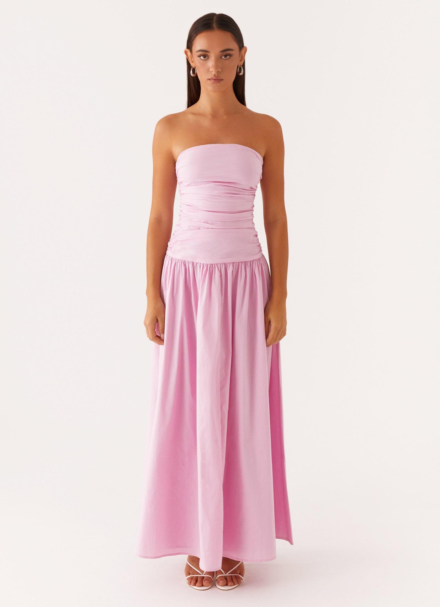 Carmel Maxi Dress - Pink Girls Product Image